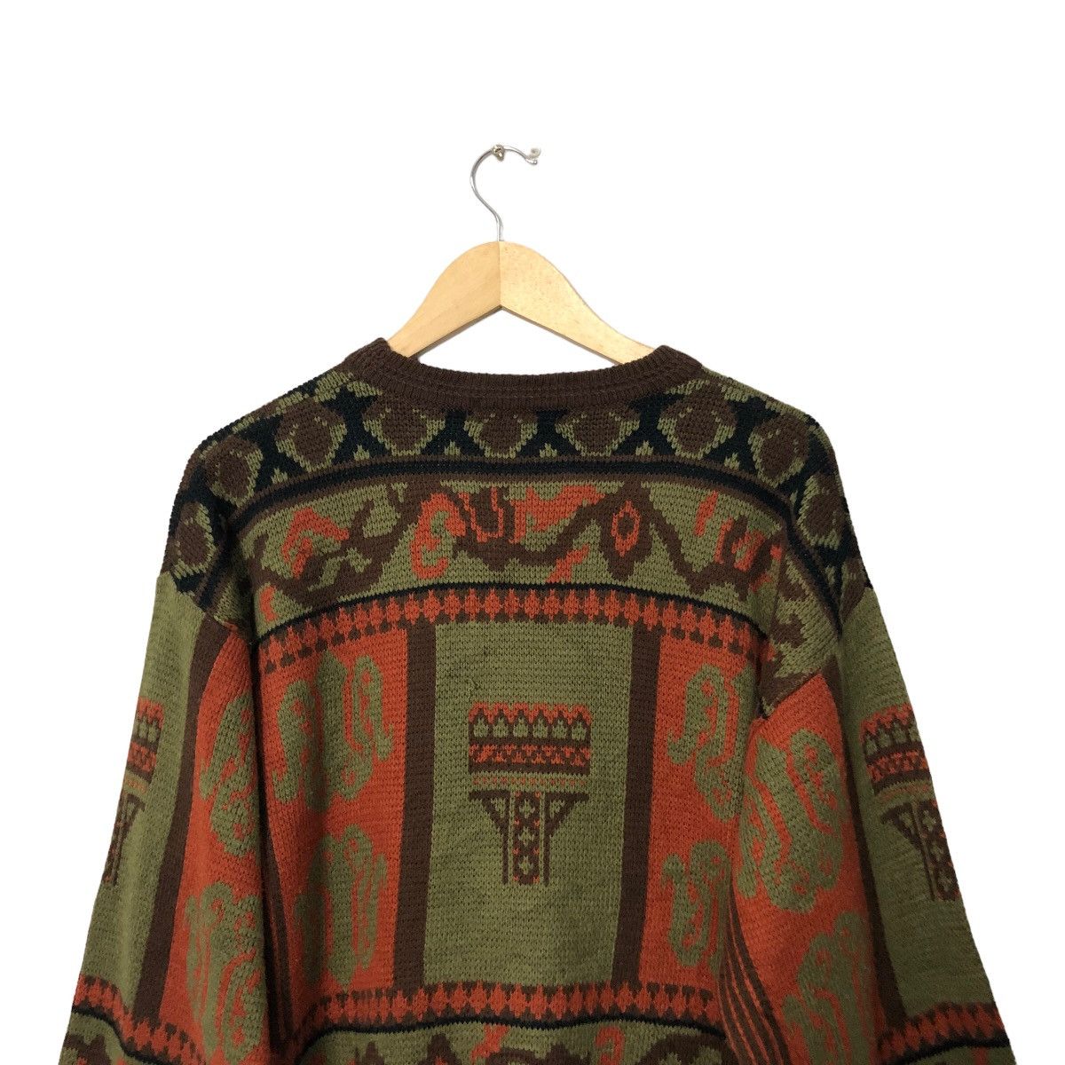 Homespun Knitwear Vintage Tazz Club Crewneck Embroidery Full Print Knitwear Size US L / EU 52-54 / 3 - 8 Thumbnail