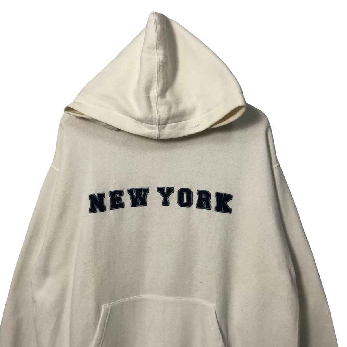 Japanese Brand Vintage Hill Crop Embroidery Big Logo Hoodie Sweatshirt Size US XL / EU 56 / 4 - 4 Thumbnail