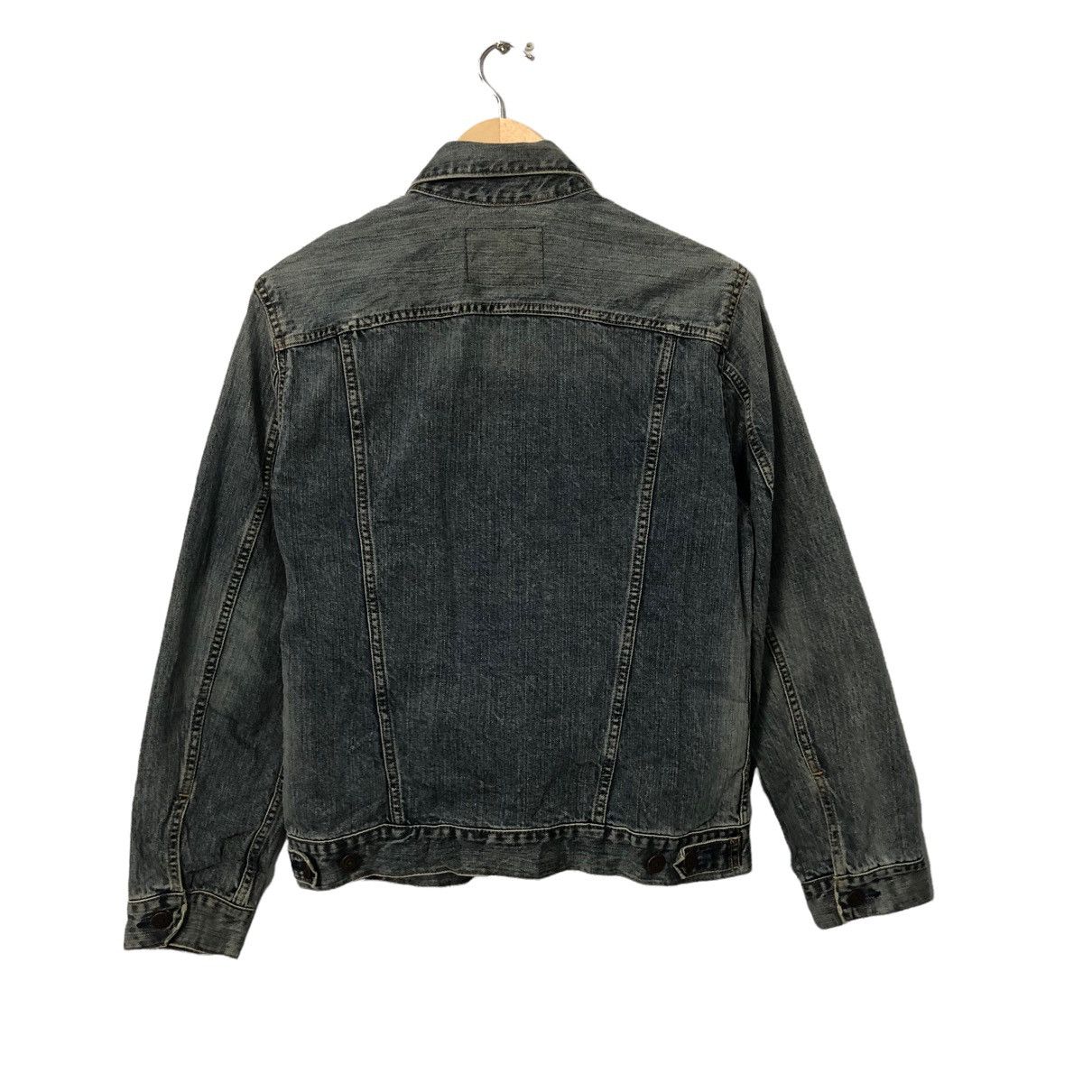 Edwin Vintage Edwin Jeans Button Ups Faded Denim Jacket Size US S / EU 44-46 / 1 - 5 Thumbnail