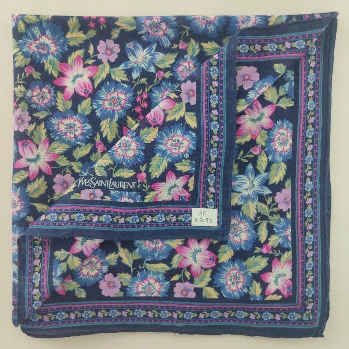 Yves Saint Laurent YSL Handkerchief/ Headscarf/ Bandana - 3F213097 Size ONE SIZE - 1 Thumbnail