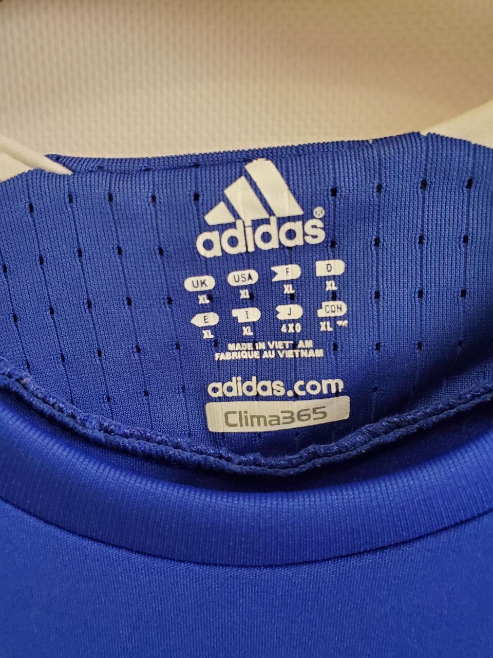 Adidas Adidas France 2006 Home World Cup Soccer Jersey ZIDANE #10 Size US XL / EU 56 / 4 - 6 Thumbnail