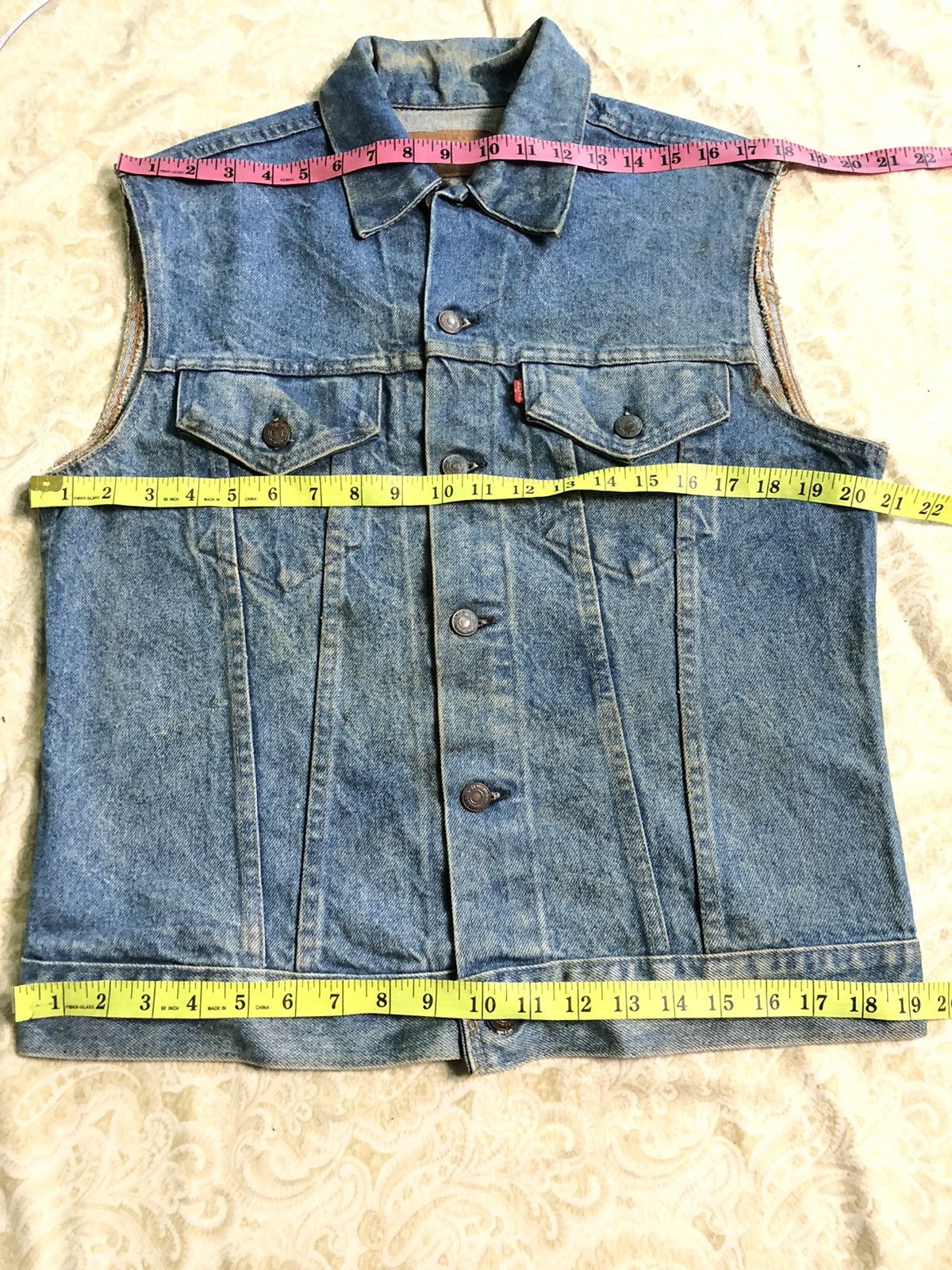 Levi's Vintage Clothing × Vintage VINTAGE 80s LEVI’S 70505-0217 DISSTRESSED DENIM JACKET Size US M / EU 48-50 / 2 - 8 Thumbnail