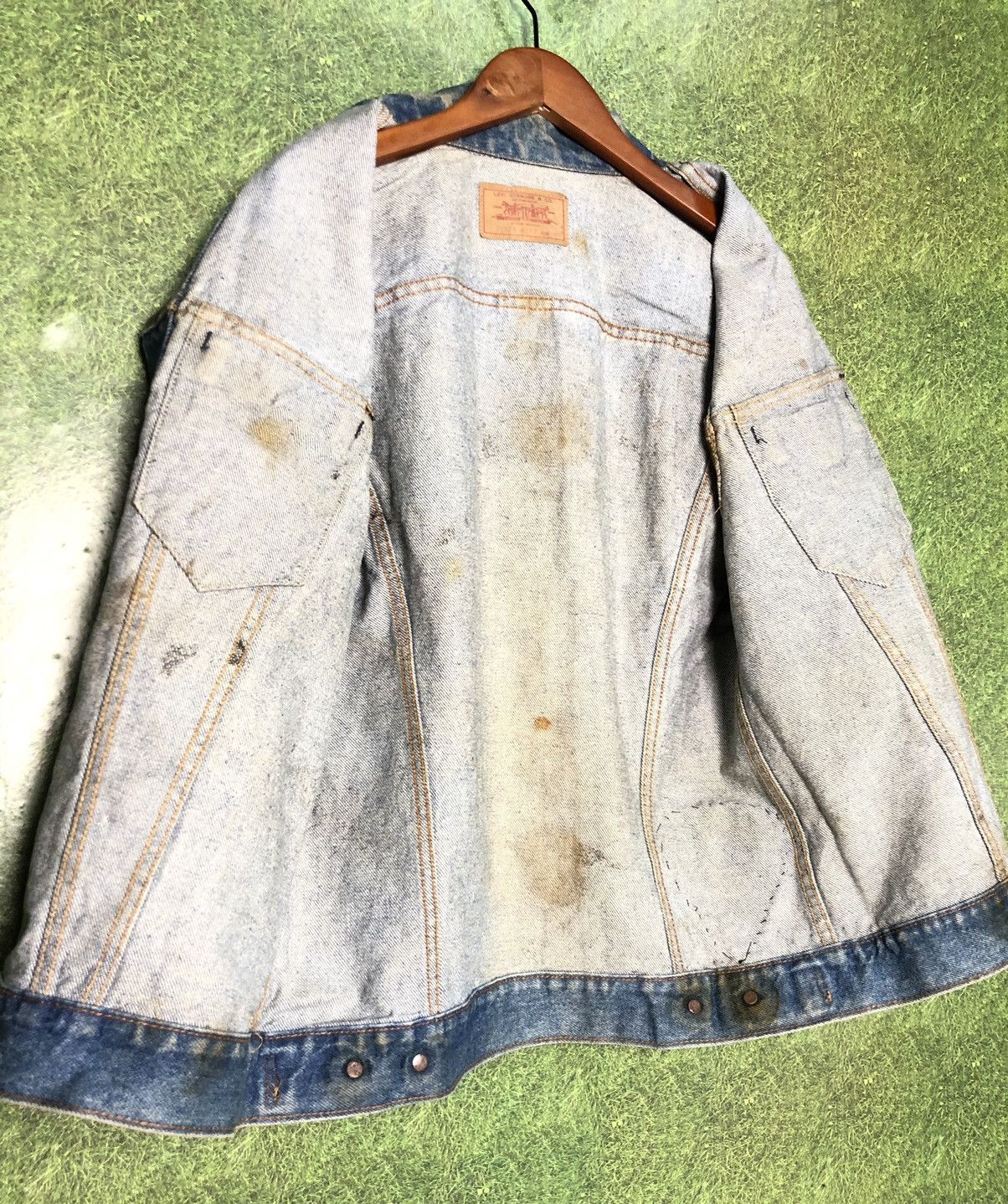 Levi's Vintage Clothing × Vintage VINTAGE 80s LEVI’S 70505-0217 DISSTRESSED DENIM JACKET Size US M / EU 48-50 / 2 - 5 Thumbnail