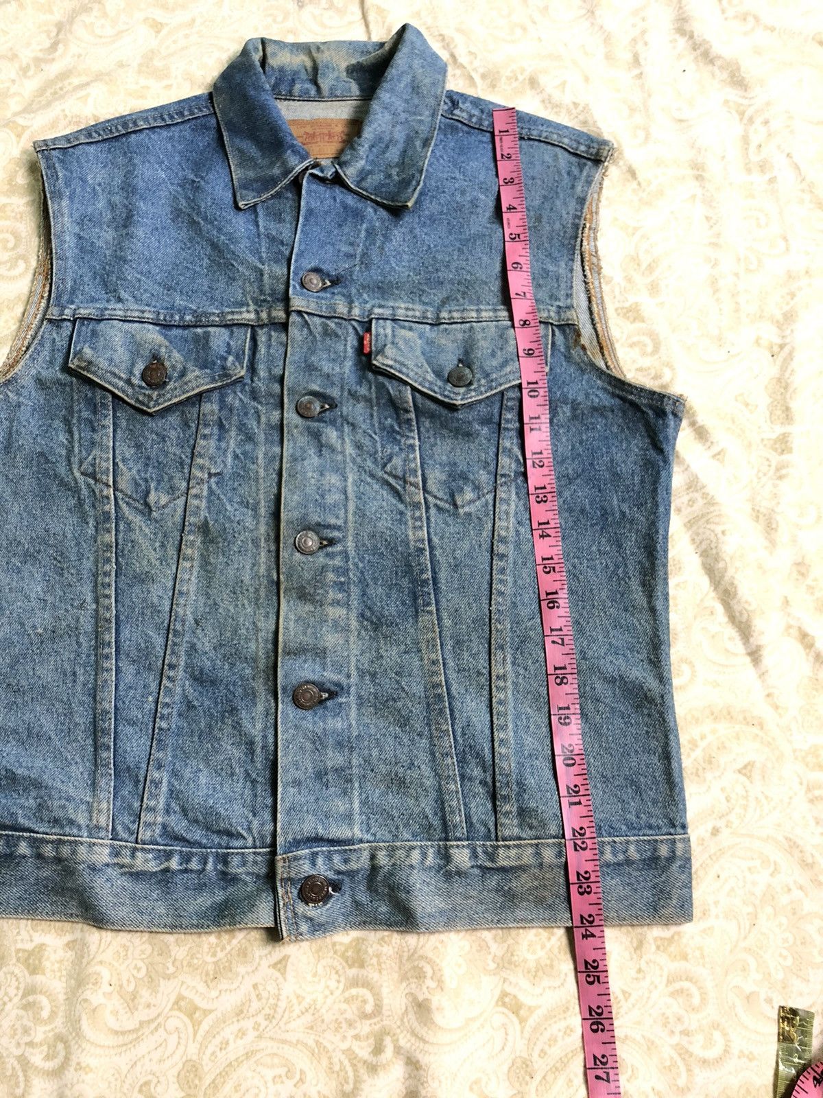 Levi's Vintage Clothing × Vintage VINTAGE 80s LEVI’S 70505-0217 DISSTRESSED DENIM JACKET Size US M / EU 48-50 / 2 - 9 Thumbnail