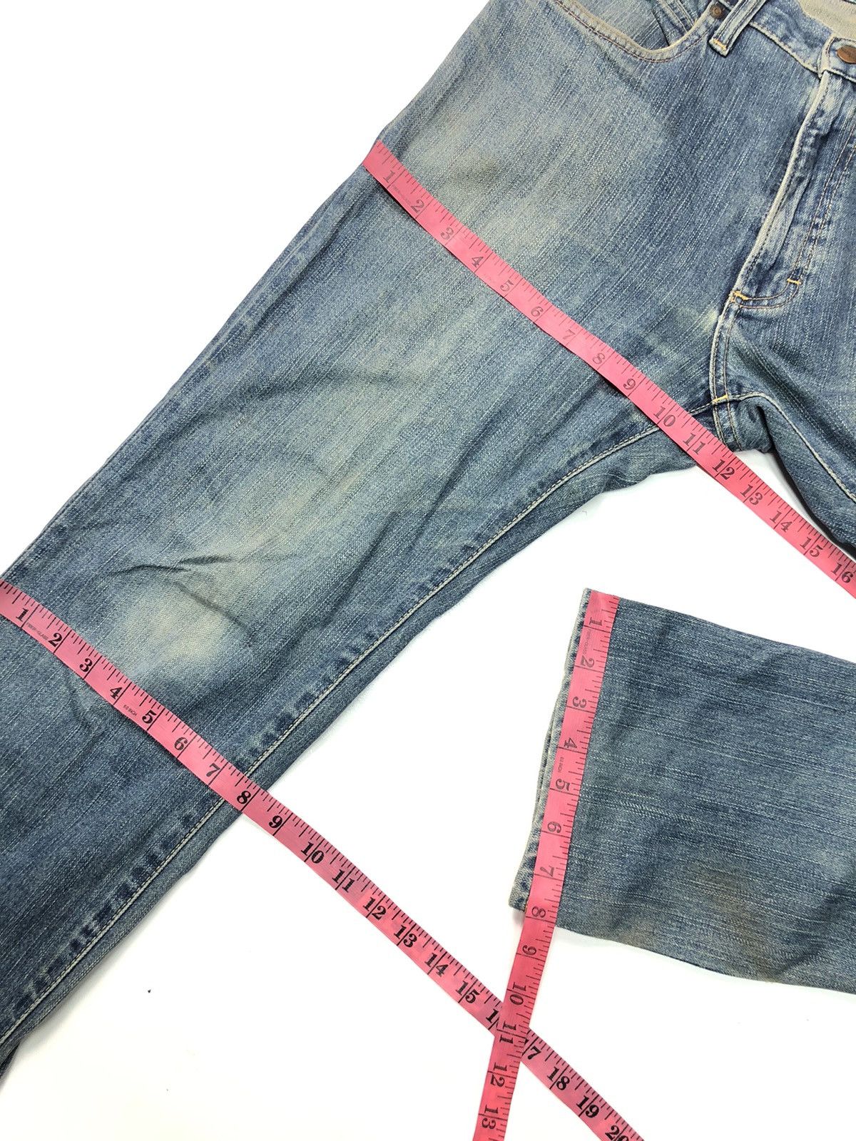 Vintage × Wrangler VINTAGE WRANGLER BLUE WASH DISSTRESSED DENIM Size US 31 - 14 Thumbnail