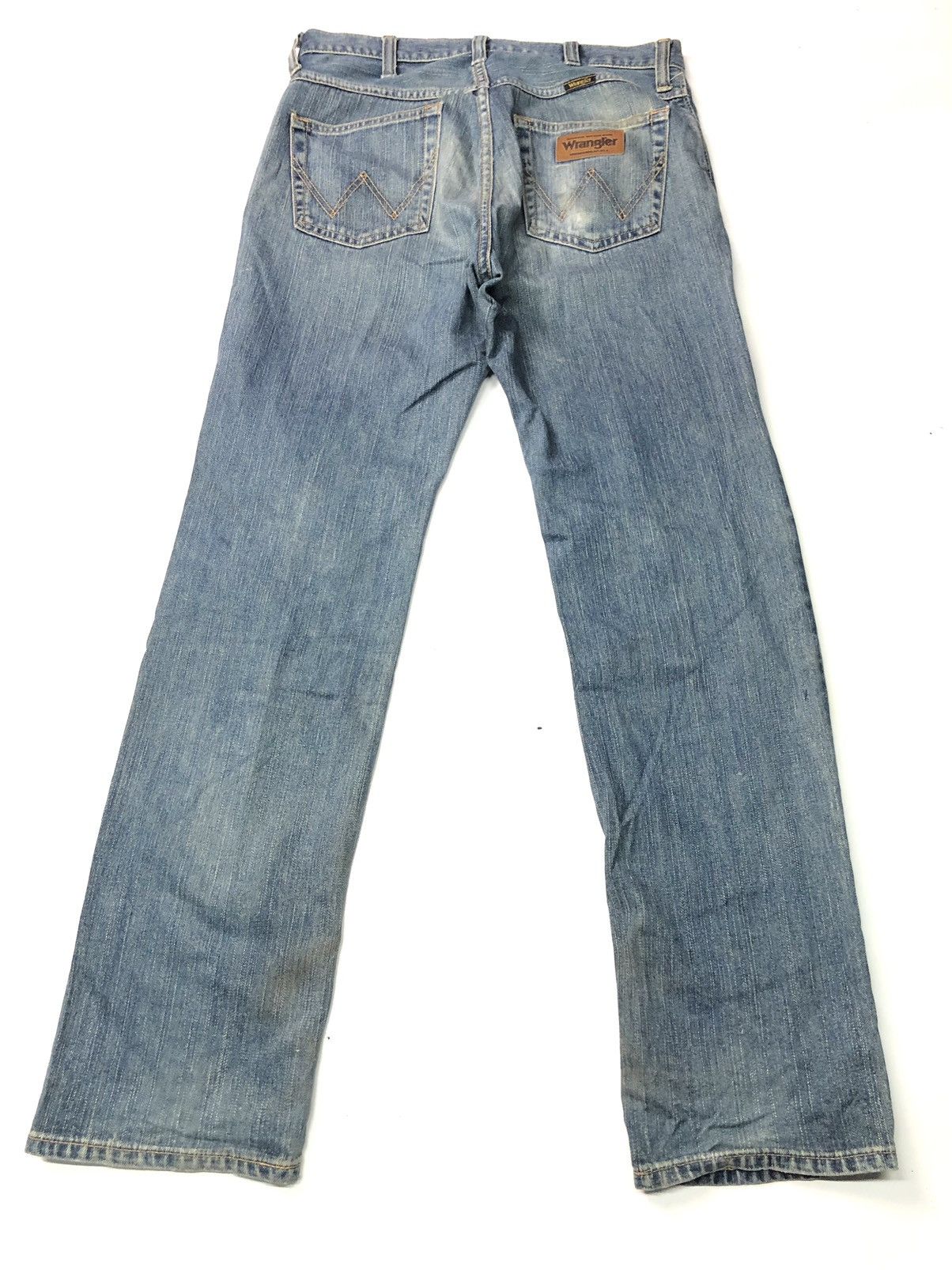 Vintage × Wrangler VINTAGE WRANGLER BLUE WASH DISSTRESSED DENIM Size US 31 - 8 Thumbnail