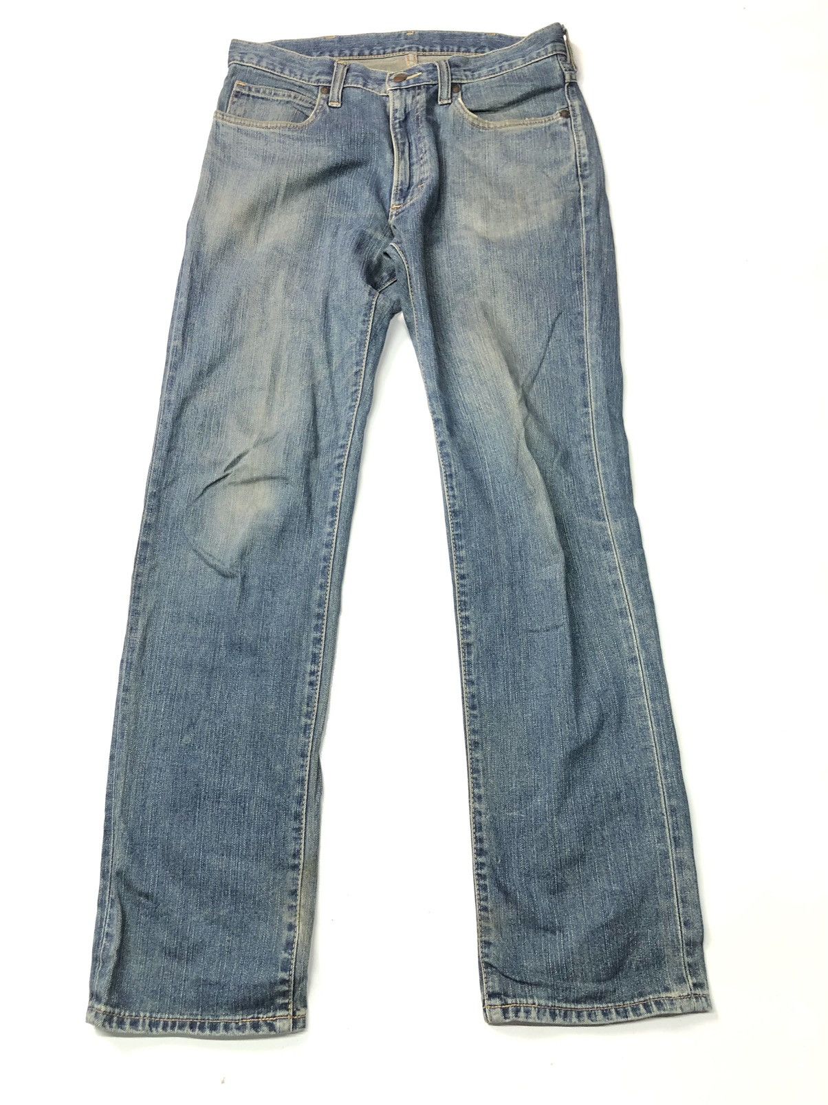 Vintage × Wrangler VINTAGE WRANGLER BLUE WASH DISSTRESSED DENIM Size US 31 - 3 Thumbnail