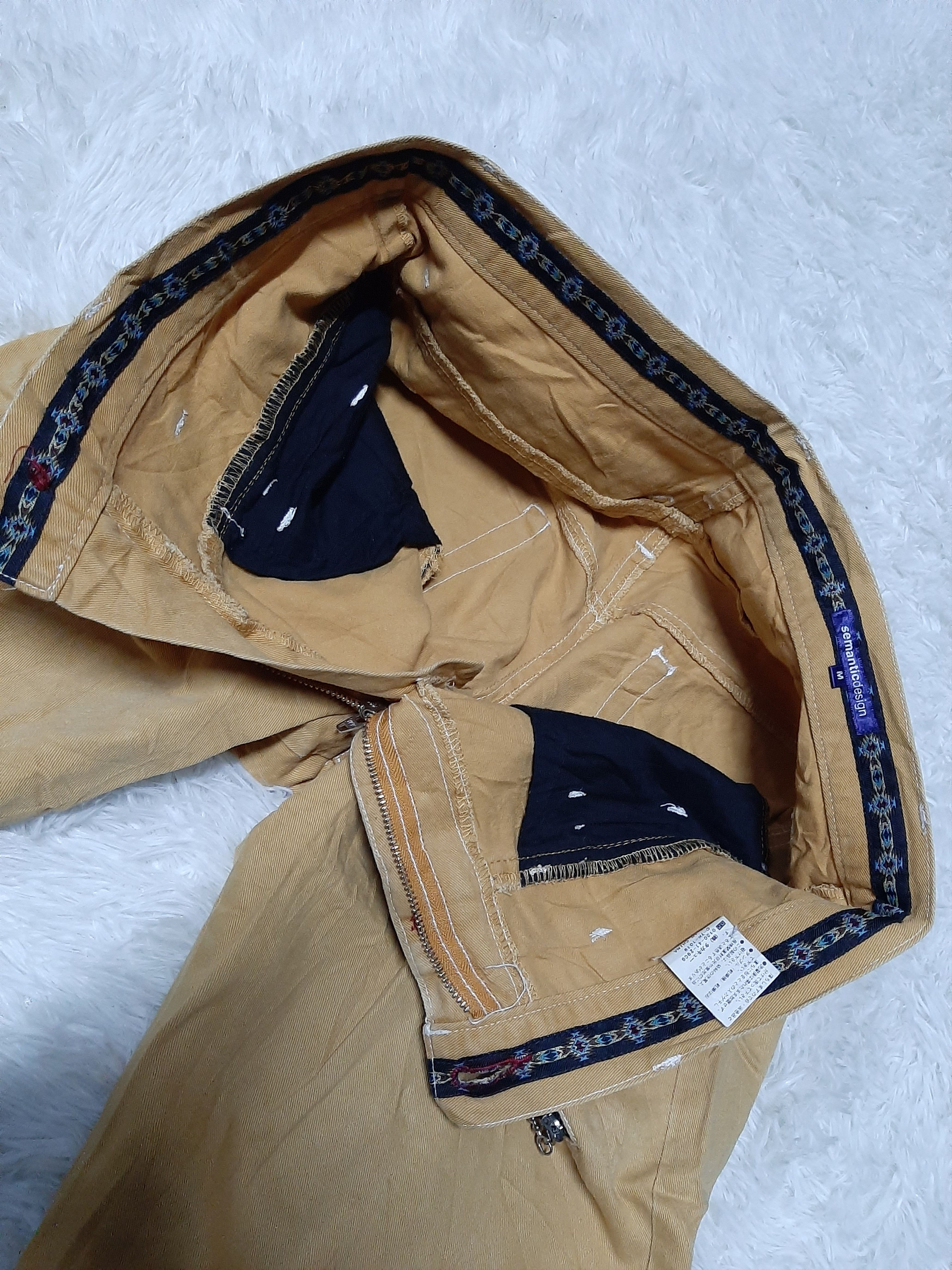 Japanese Brand × Seditionaries × Vintage SEMANTIC DESIGN DOUBLE WAIST MULTI ZIPPER PUNK BONDAGE Size US 31 - 8 Thumbnail