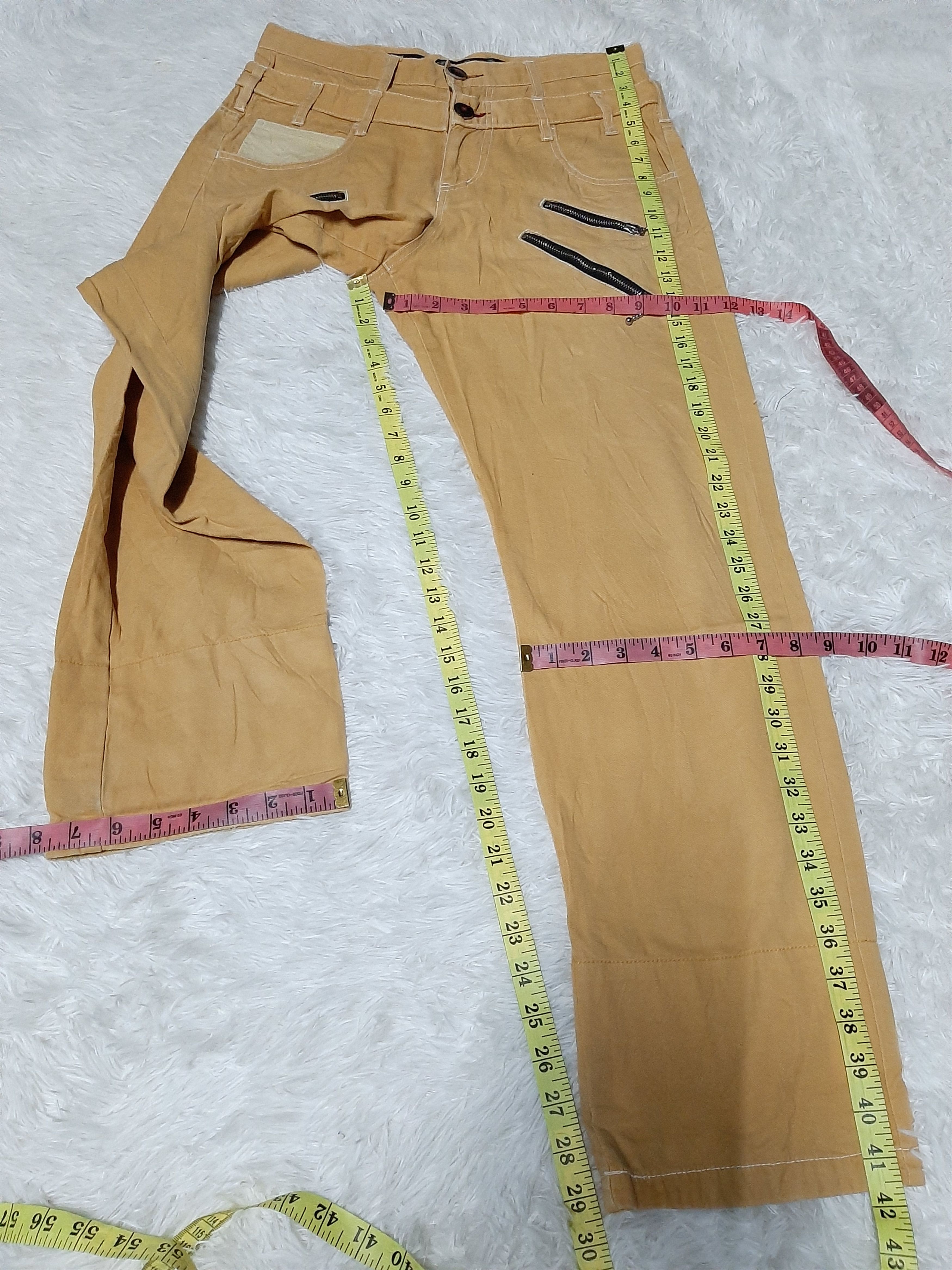 Japanese Brand × Seditionaries × Vintage SEMANTIC DESIGN DOUBLE WAIST MULTI ZIPPER PUNK BONDAGE Size US 31 - 13 Thumbnail