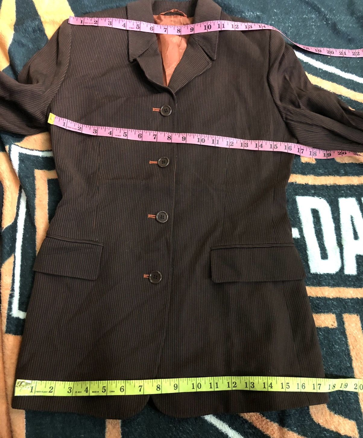 Designer × Paul Smith × Vintage VINTAGE PAUL SMITH STRIPE BLAZER WOOL Size US S / EU 44-46 / 1 - 9 Thumbnail