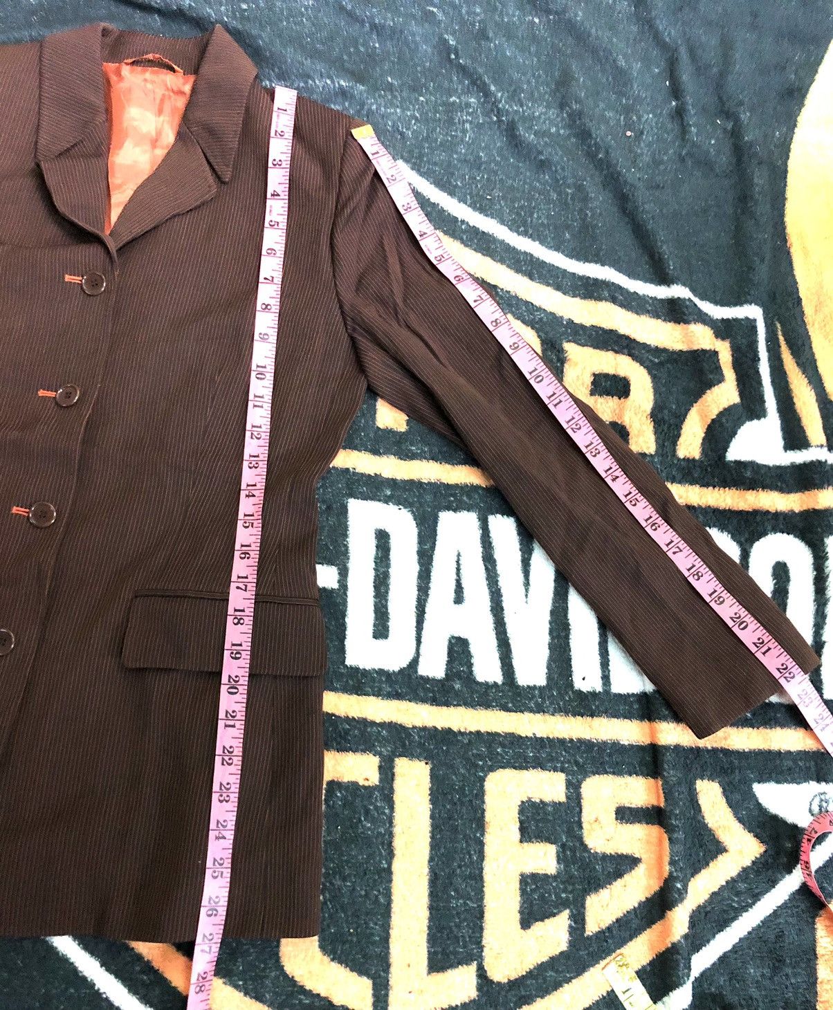 Designer × Paul Smith × Vintage VINTAGE PAUL SMITH STRIPE BLAZER WOOL Size US S / EU 44-46 / 1 - 10 Thumbnail