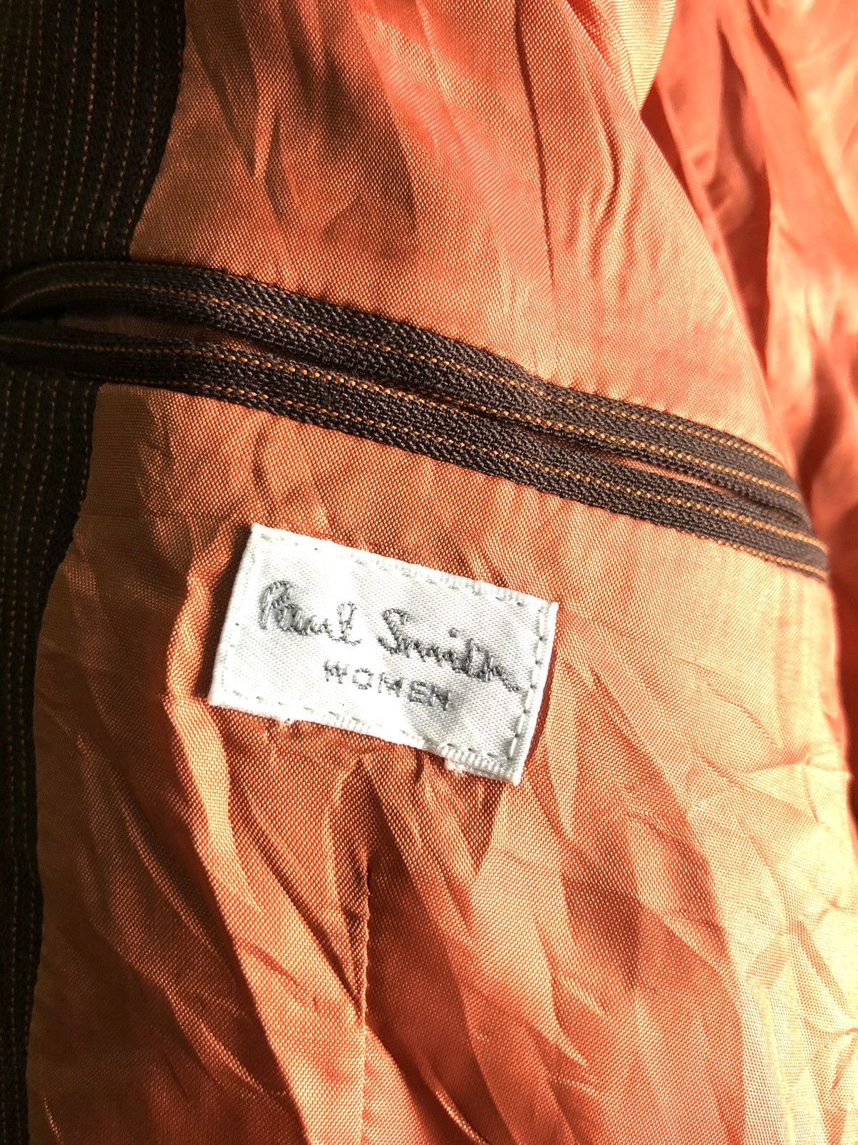 Designer × Paul Smith × Vintage VINTAGE PAUL SMITH STRIPE BLAZER WOOL Size US S / EU 44-46 / 1 - 3 Thumbnail