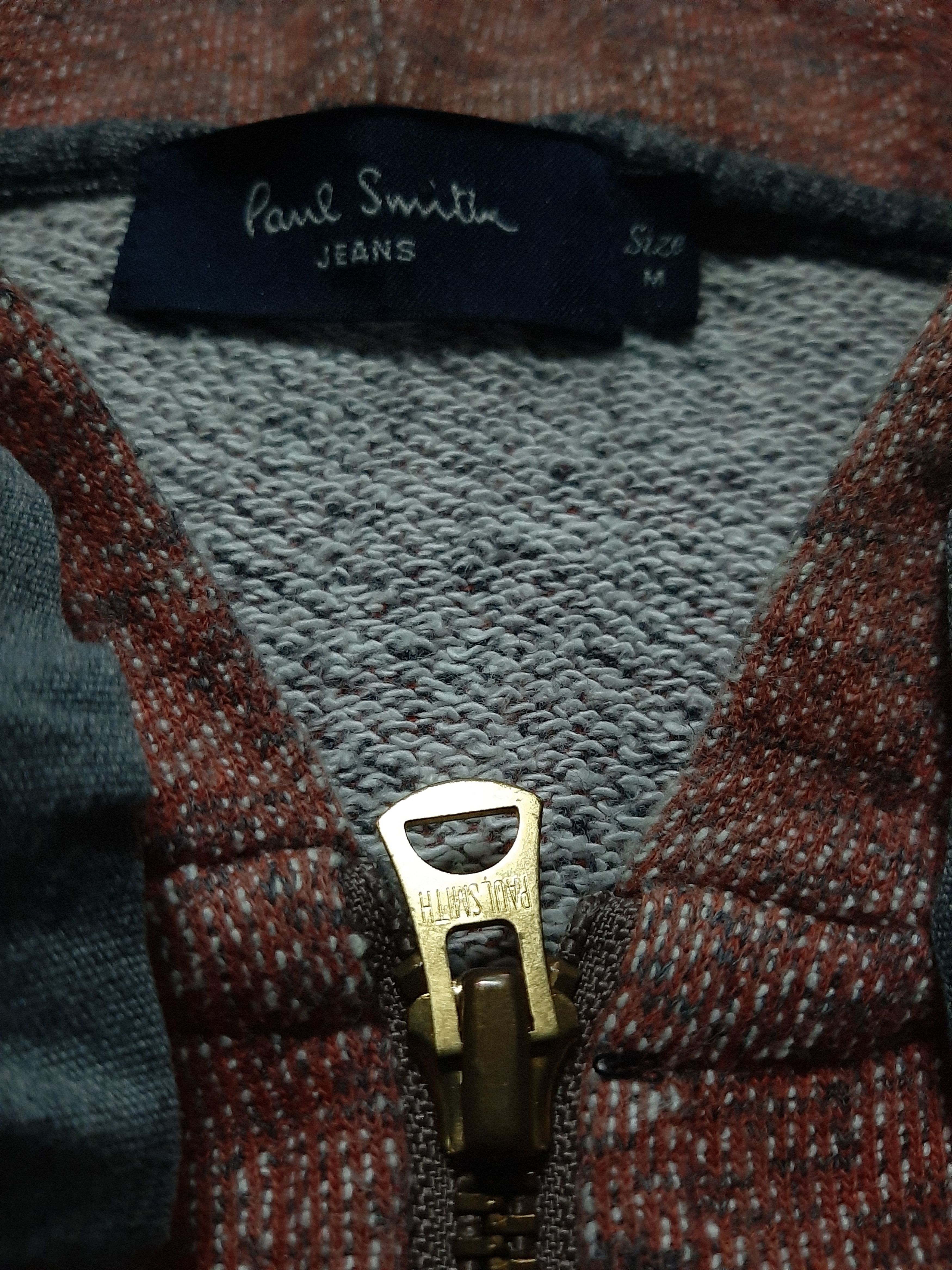 Designer × Paul Smith × Vintage PAUL SMITH SWEATER ZIPPER HOODIE Size US M / EU 48-50 / 2 - 6 Thumbnail