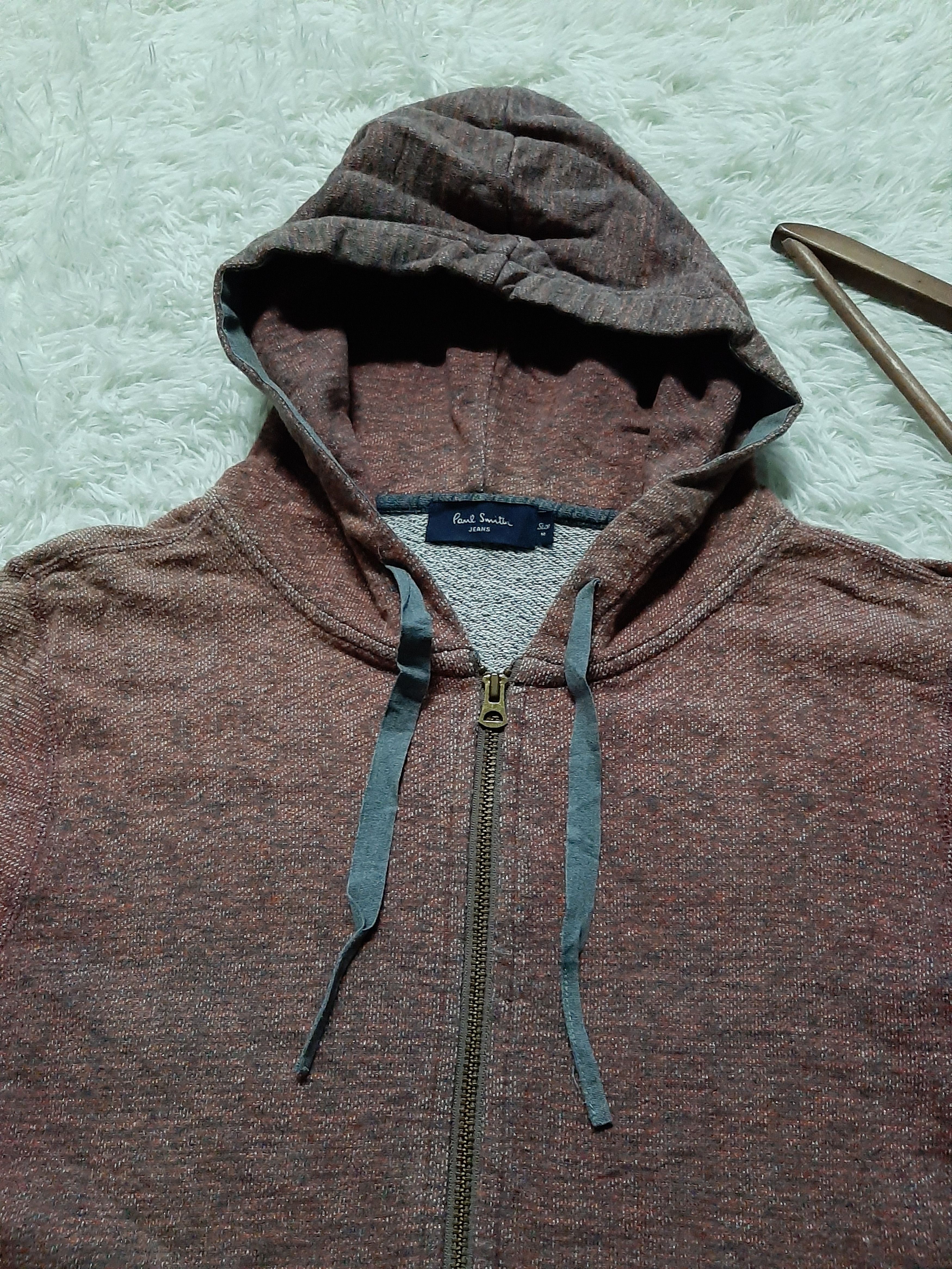 Designer × Paul Smith × Vintage PAUL SMITH SWEATER ZIPPER HOODIE Size US M / EU 48-50 / 2 - 5 Thumbnail