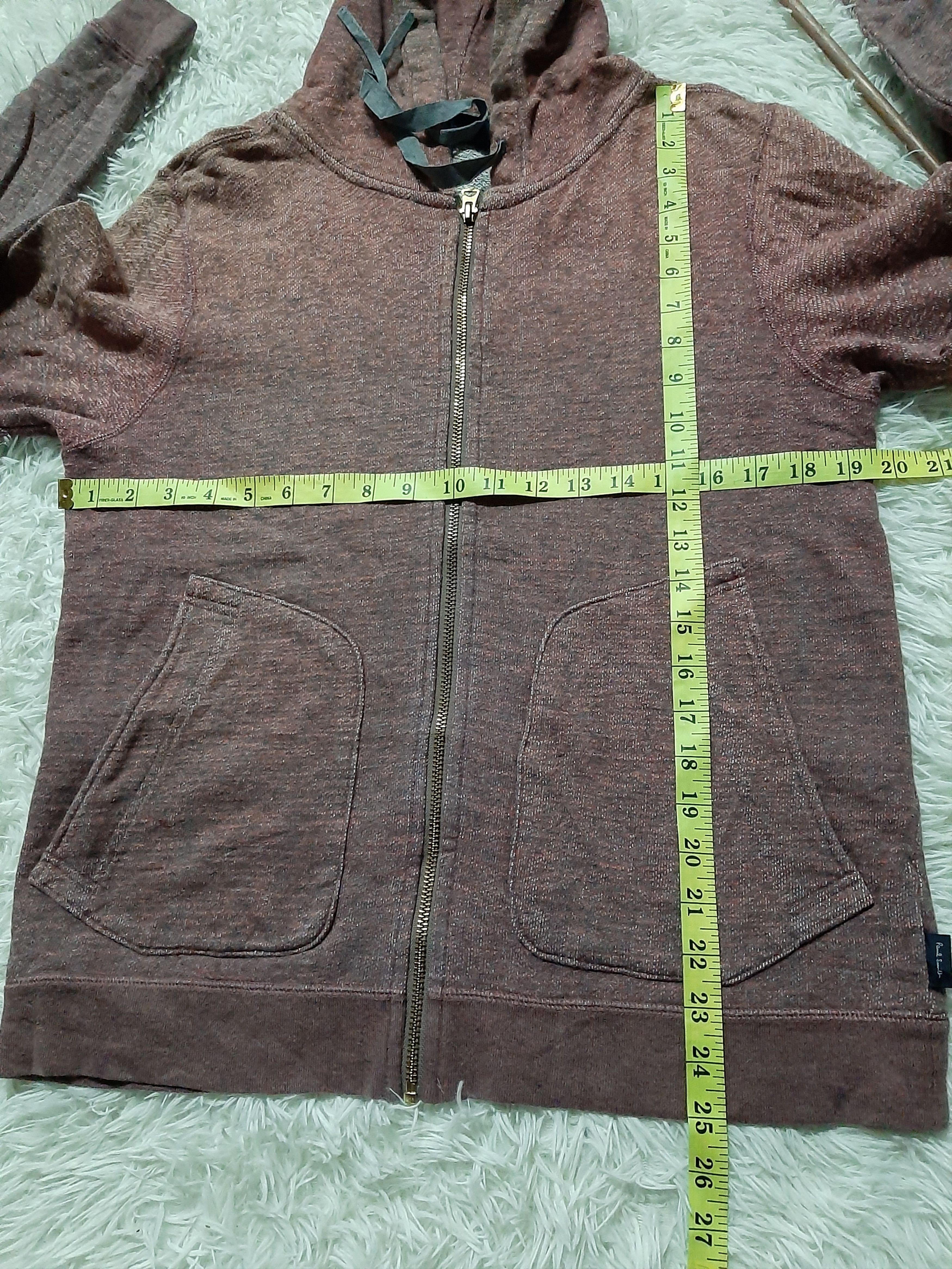Designer × Paul Smith × Vintage PAUL SMITH SWEATER ZIPPER HOODIE Size US M / EU 48-50 / 2 - 11 Thumbnail