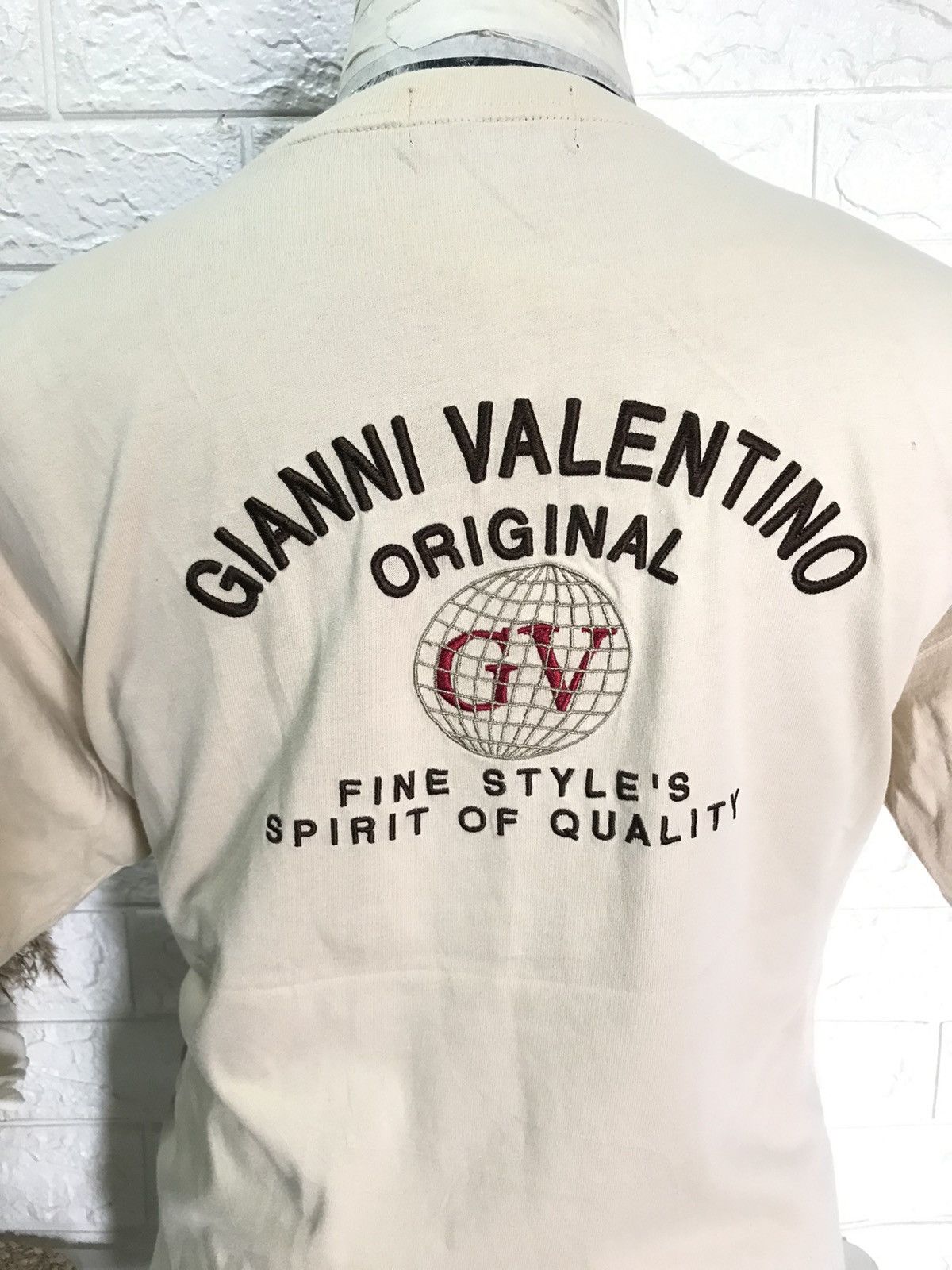 Gianni Valentino × Valentino × Vintage VINTAGE GIANNI VALENTINO SINGLE POCKET EMBROIDERY SPELL OUT Size US L / EU 52-54 / 3 - 2 Thumbnail