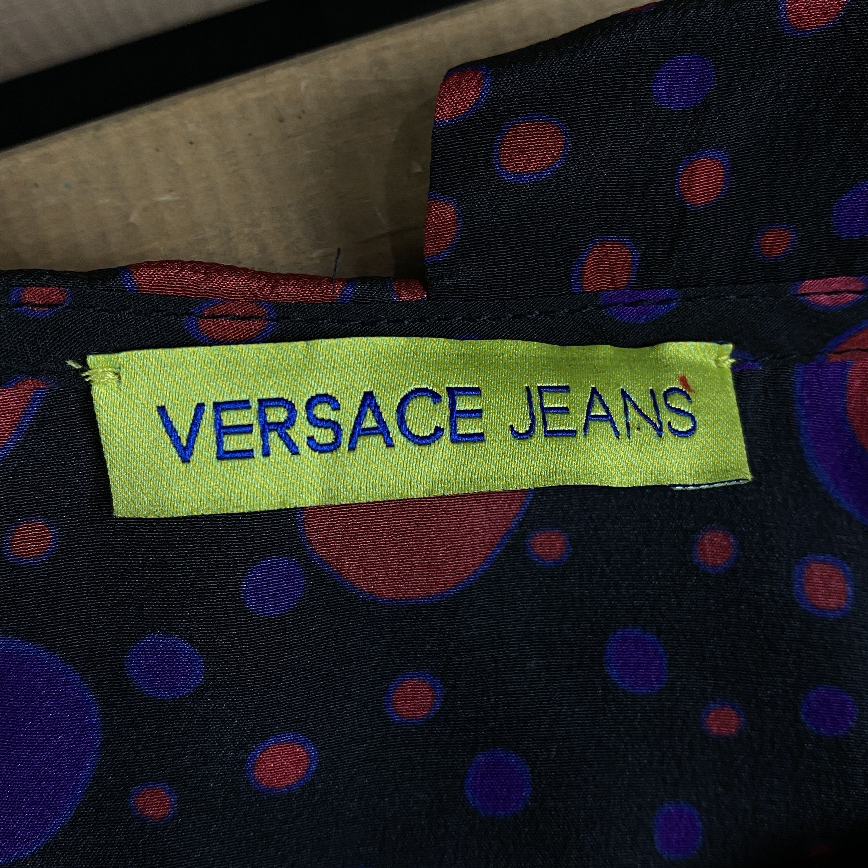 Versace Womens Long Sleeve Blouse Versace Jeans Size US 4 Size S / US 4 / IT 40 - 4 Thumbnail
