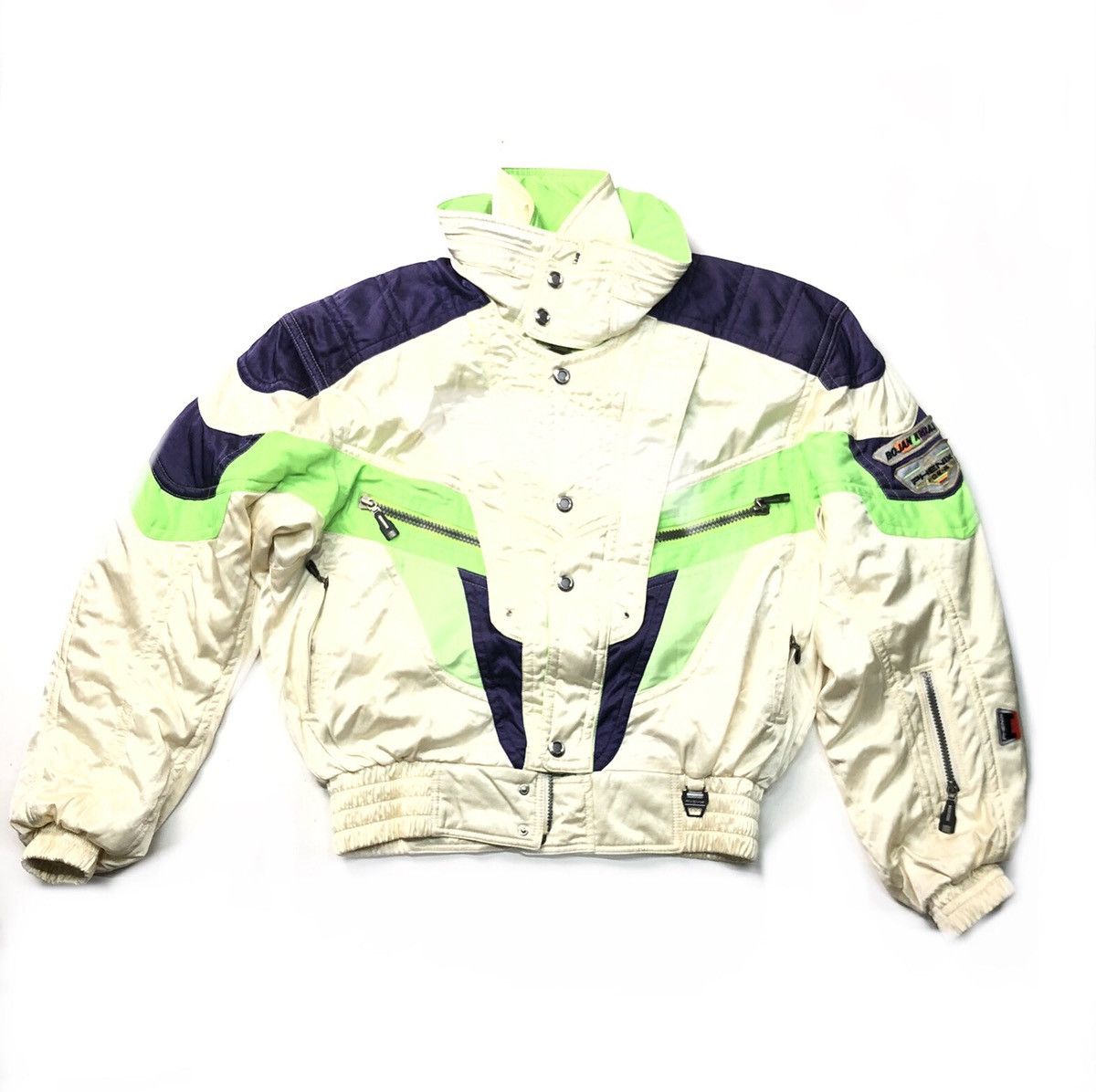 image of Phenix Outdoor Ski Jacket in Cream Green, Men's (Size Large)