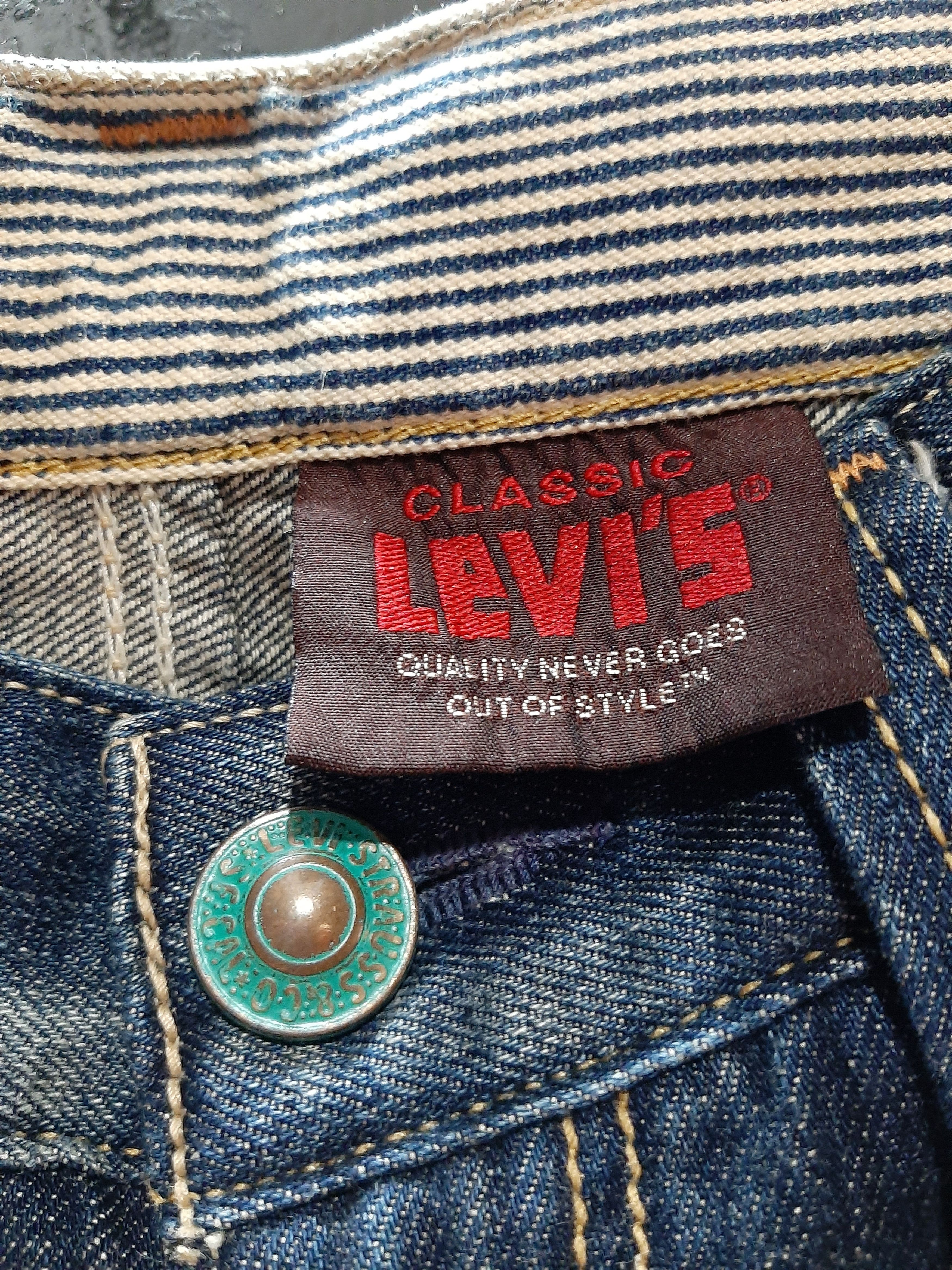 Levi's × Vintage VINTAGE LEVIS CLASSIC LOT 502 DISTRESSED DENIM.. Size US 31 - 8 Thumbnail