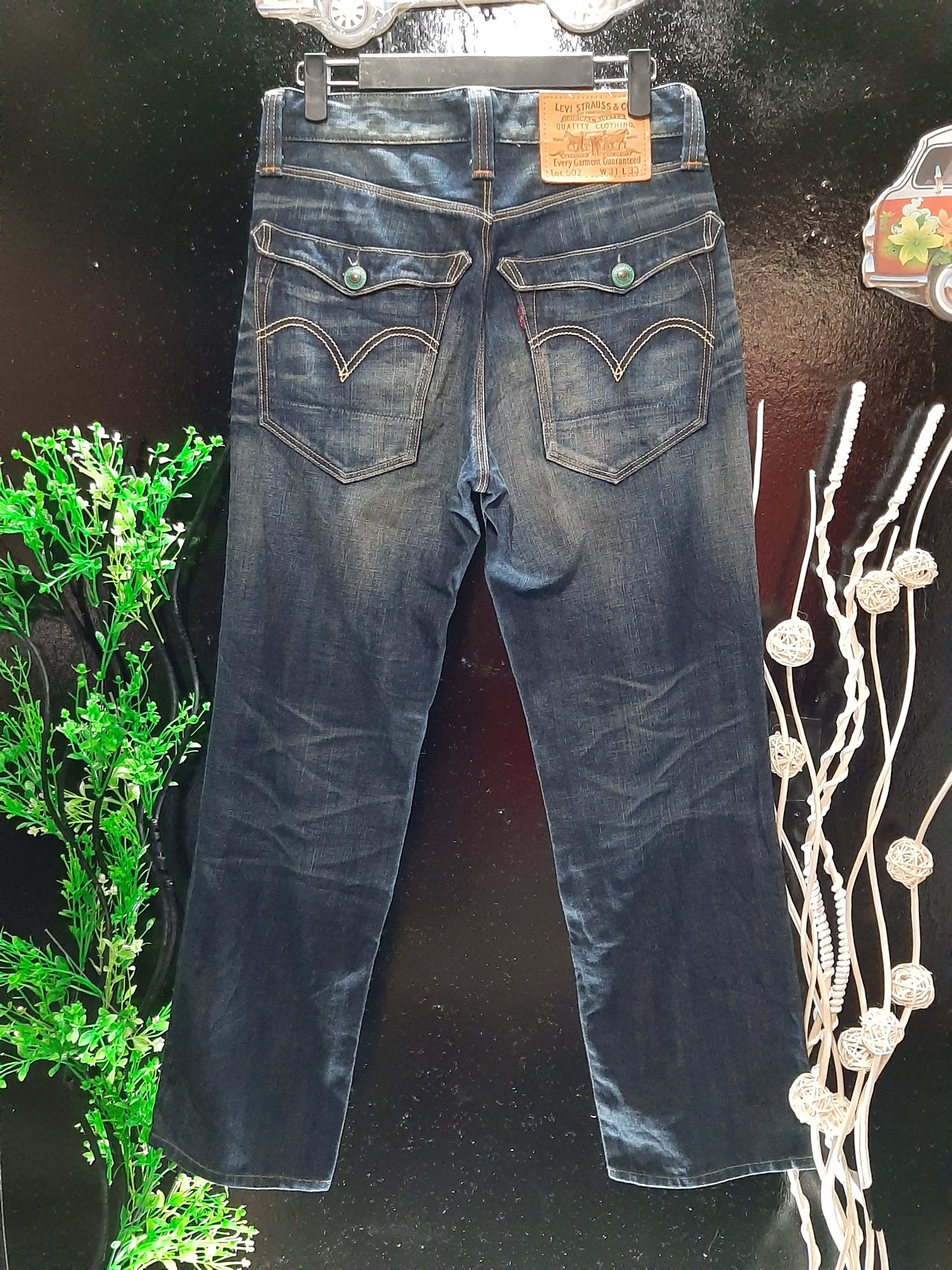 Levi's × Vintage VINTAGE LEVIS CLASSIC LOT 502 DISTRESSED DENIM.. Size US 31 - 2 Thumbnail