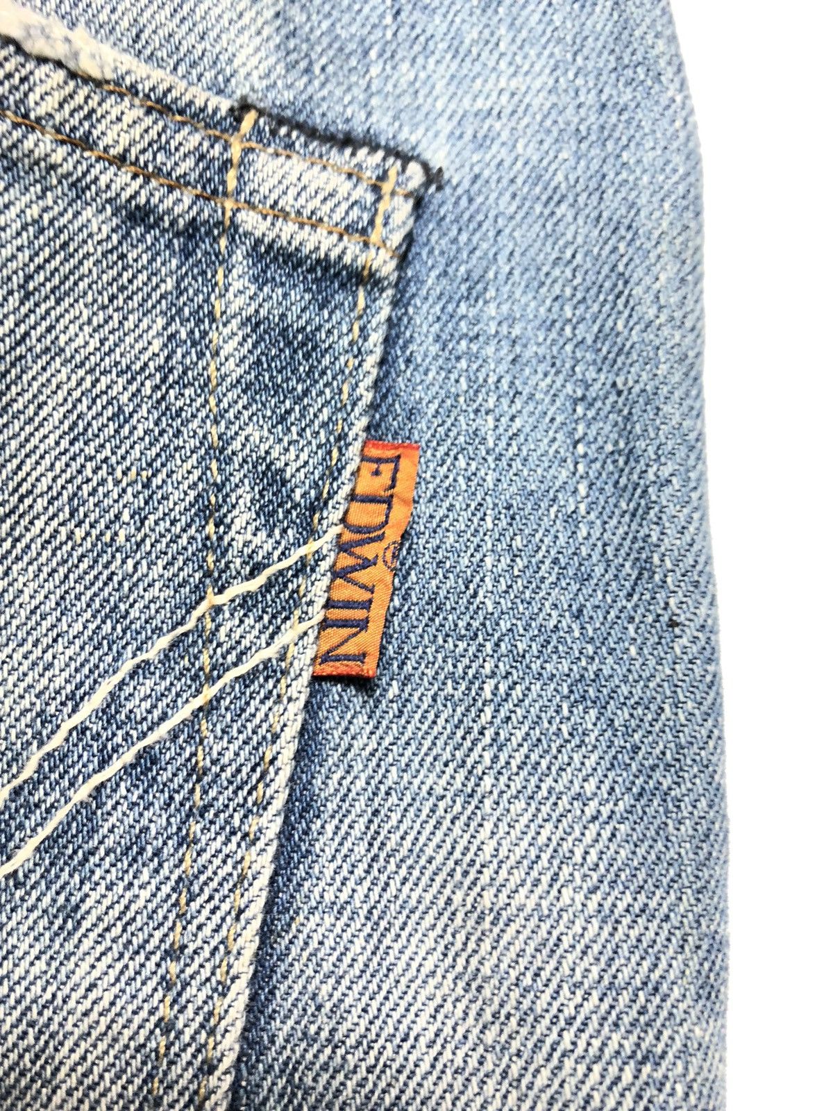Edwin × Vintage VINTAGE EDWIN SELVEDGE DISTRESSED DENIM Size US 34 / EU 50 - 13 Thumbnail