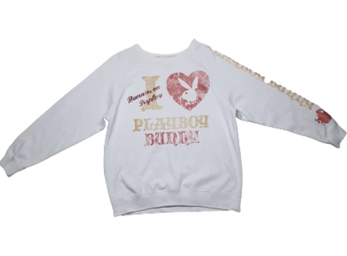 Playboy × Vintage VINTAGE PLAYBOY BIG LOGO SPELL OUT SWEATSHIRT Size US L / EU 52-54 / 3 - 3 Thumbnail