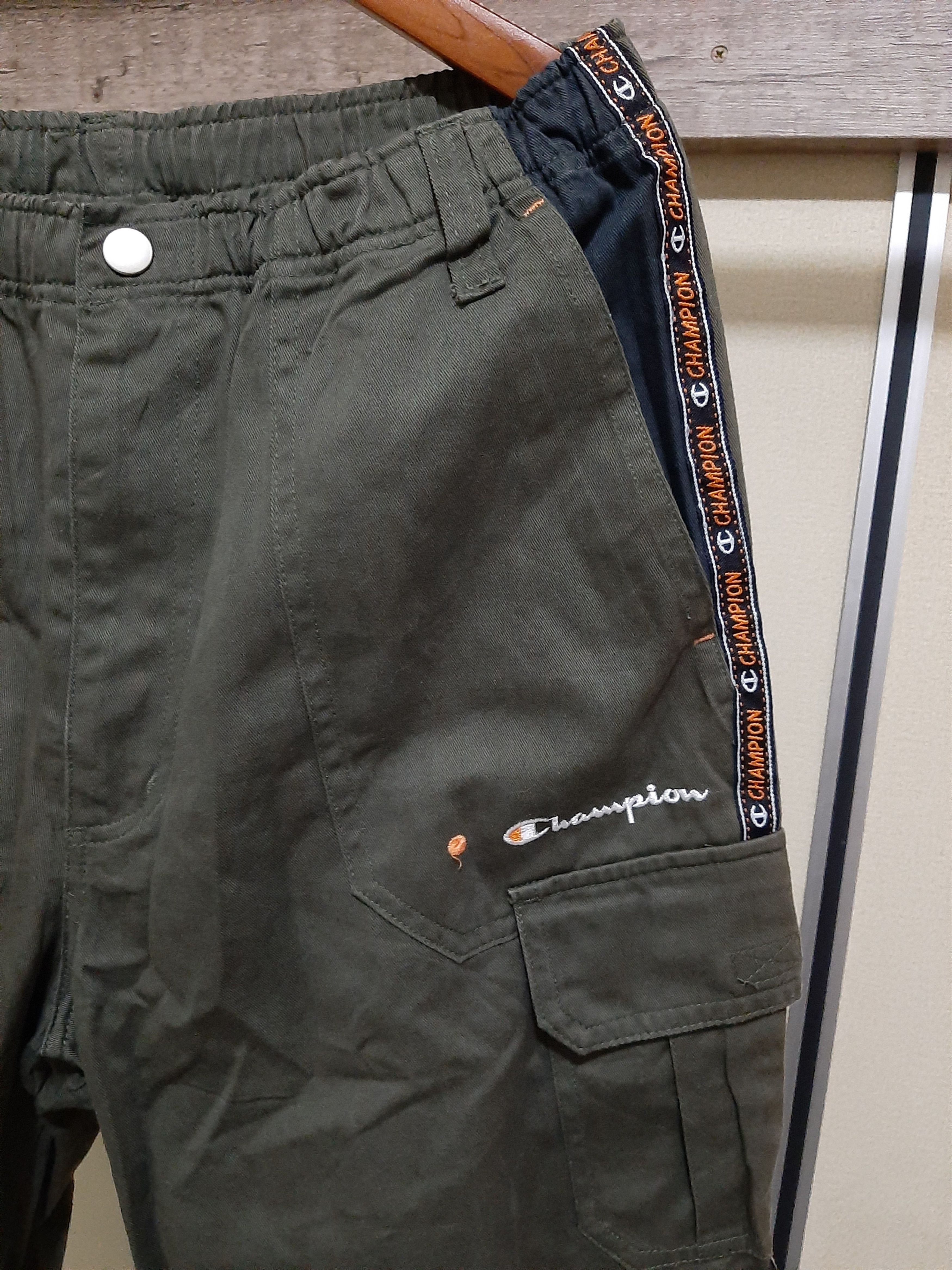 Champion × Vintage VINTAGE CHAMPION SIDE TAPE CARGO MULTI POCKET Size US 31 - 2 Thumbnail