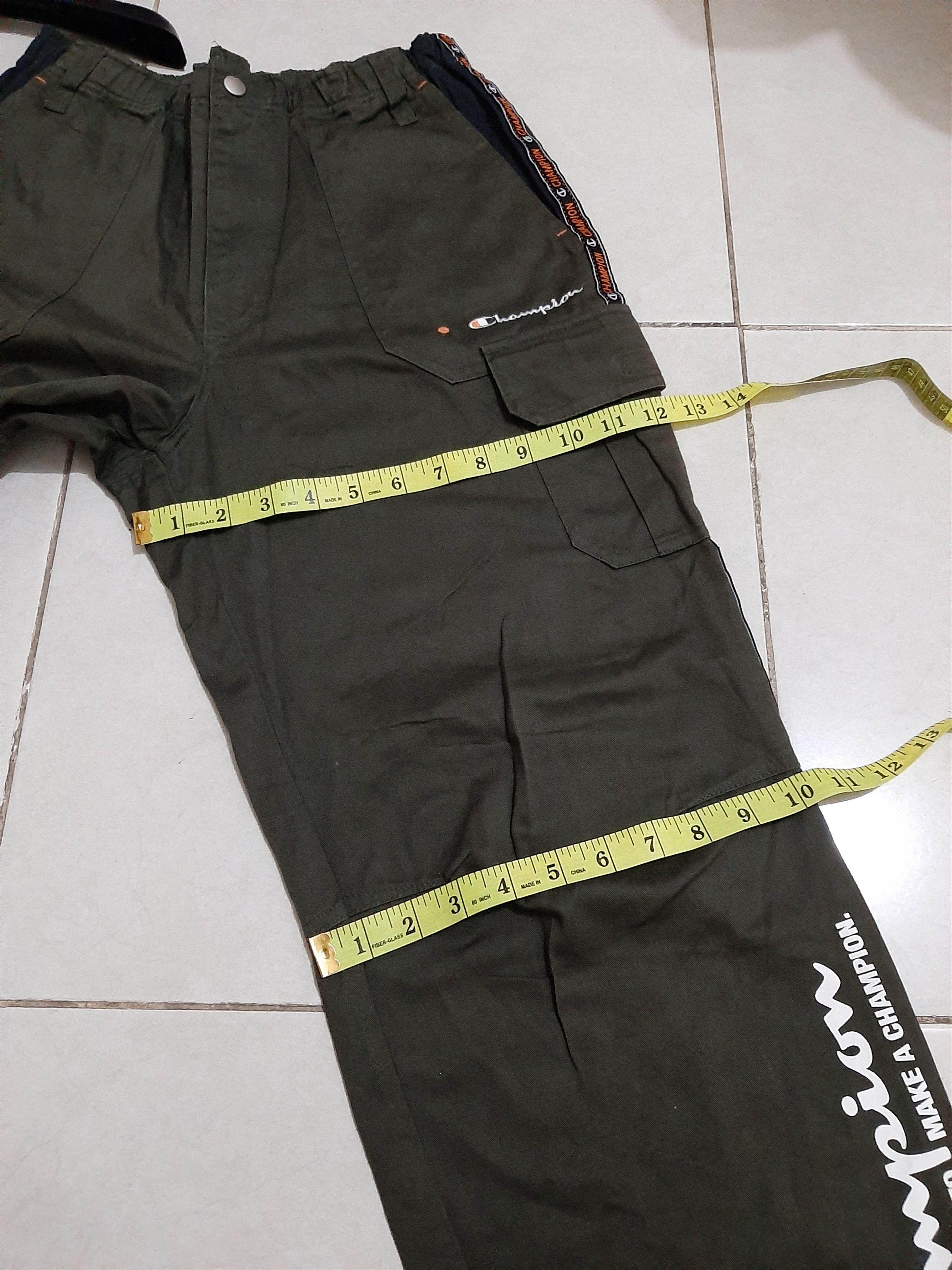 Champion × Vintage VINTAGE CHAMPION SIDE TAPE CARGO MULTI POCKET Size US 31 - 15 Thumbnail