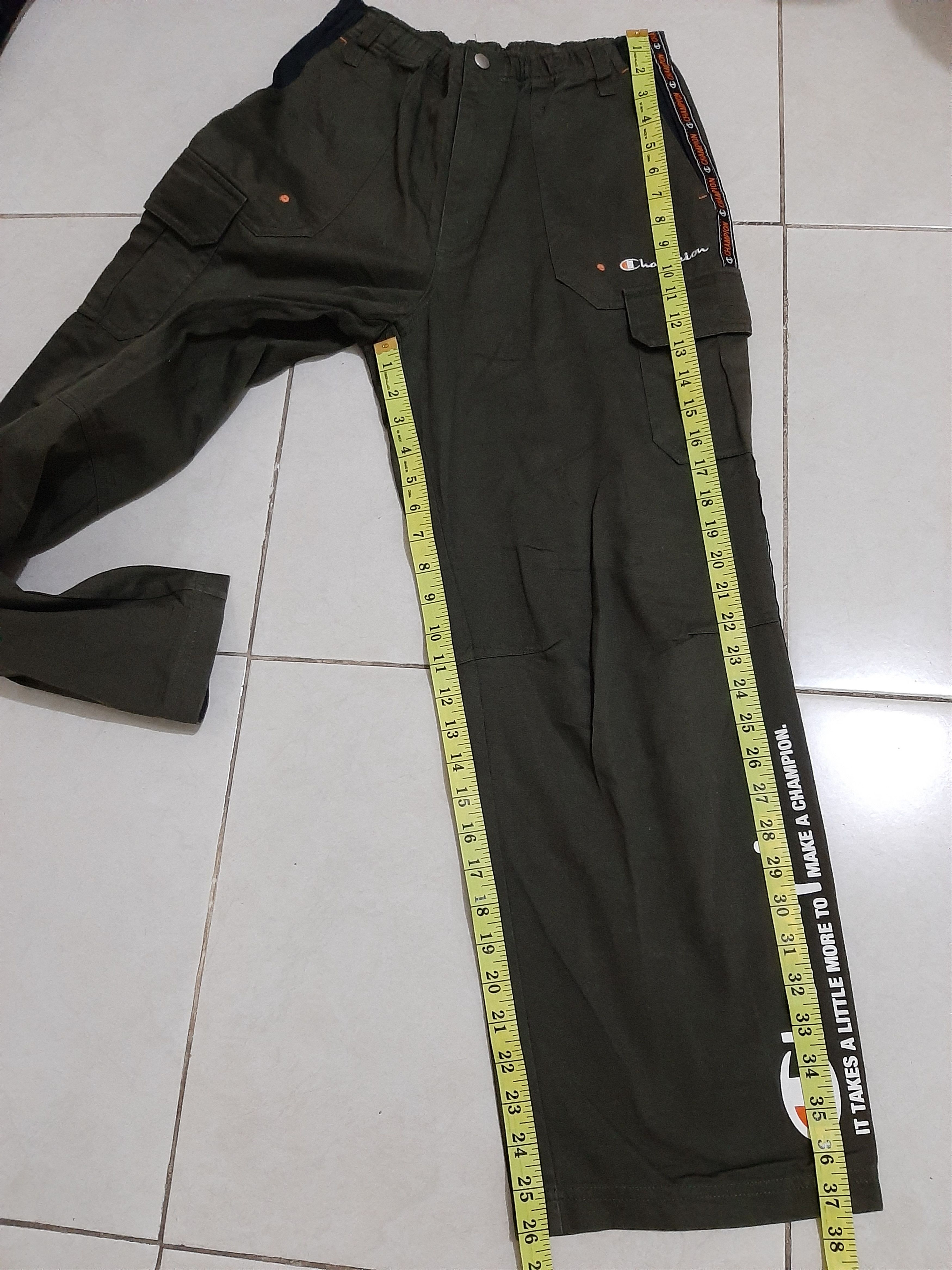 Champion × Vintage VINTAGE CHAMPION SIDE TAPE CARGO MULTI POCKET Size US 31 - 17 Thumbnail