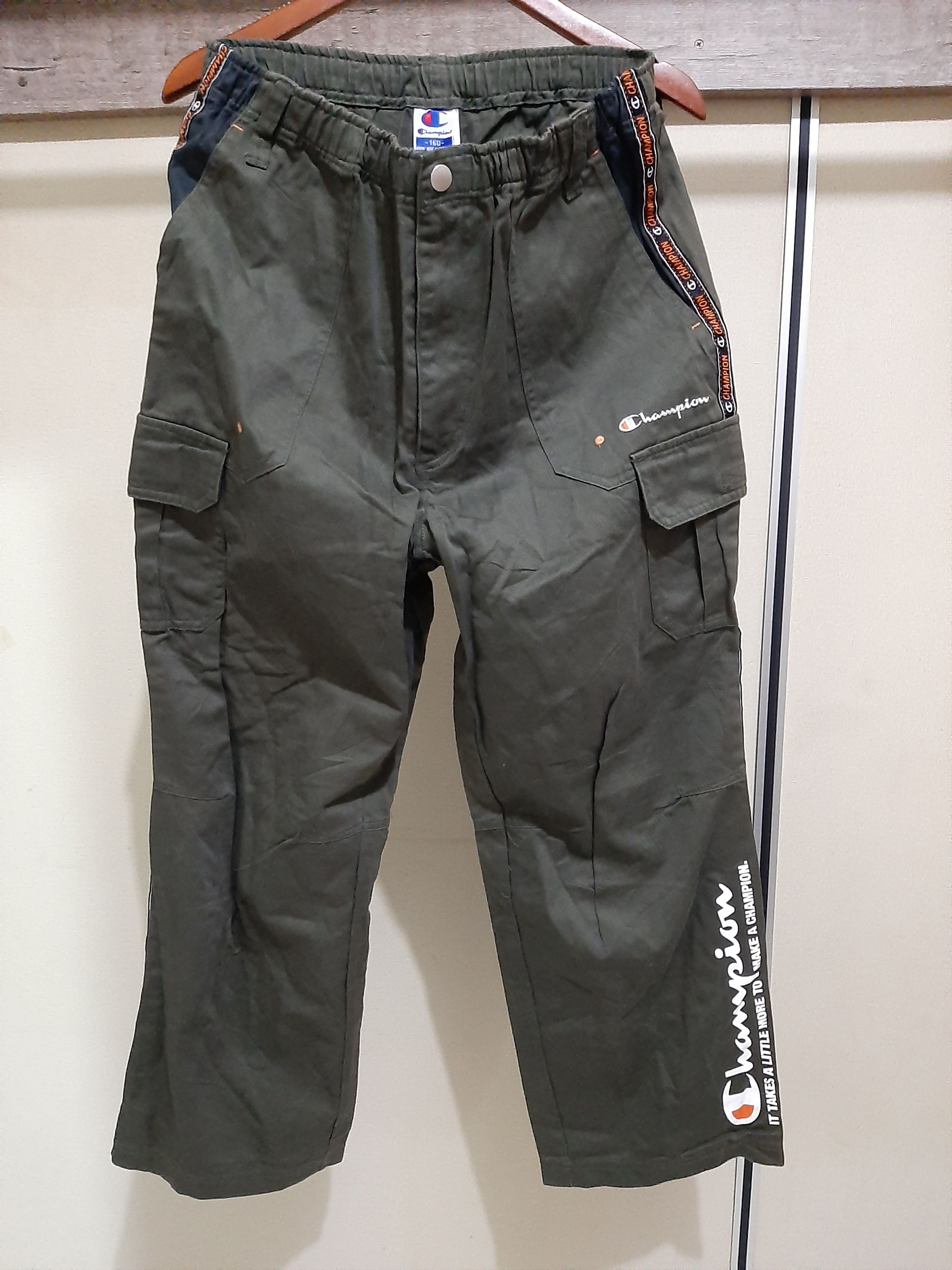 Champion × Vintage VINTAGE CHAMPION SIDE TAPE CARGO MULTI POCKET Size US 31 - 1 Thumbnail