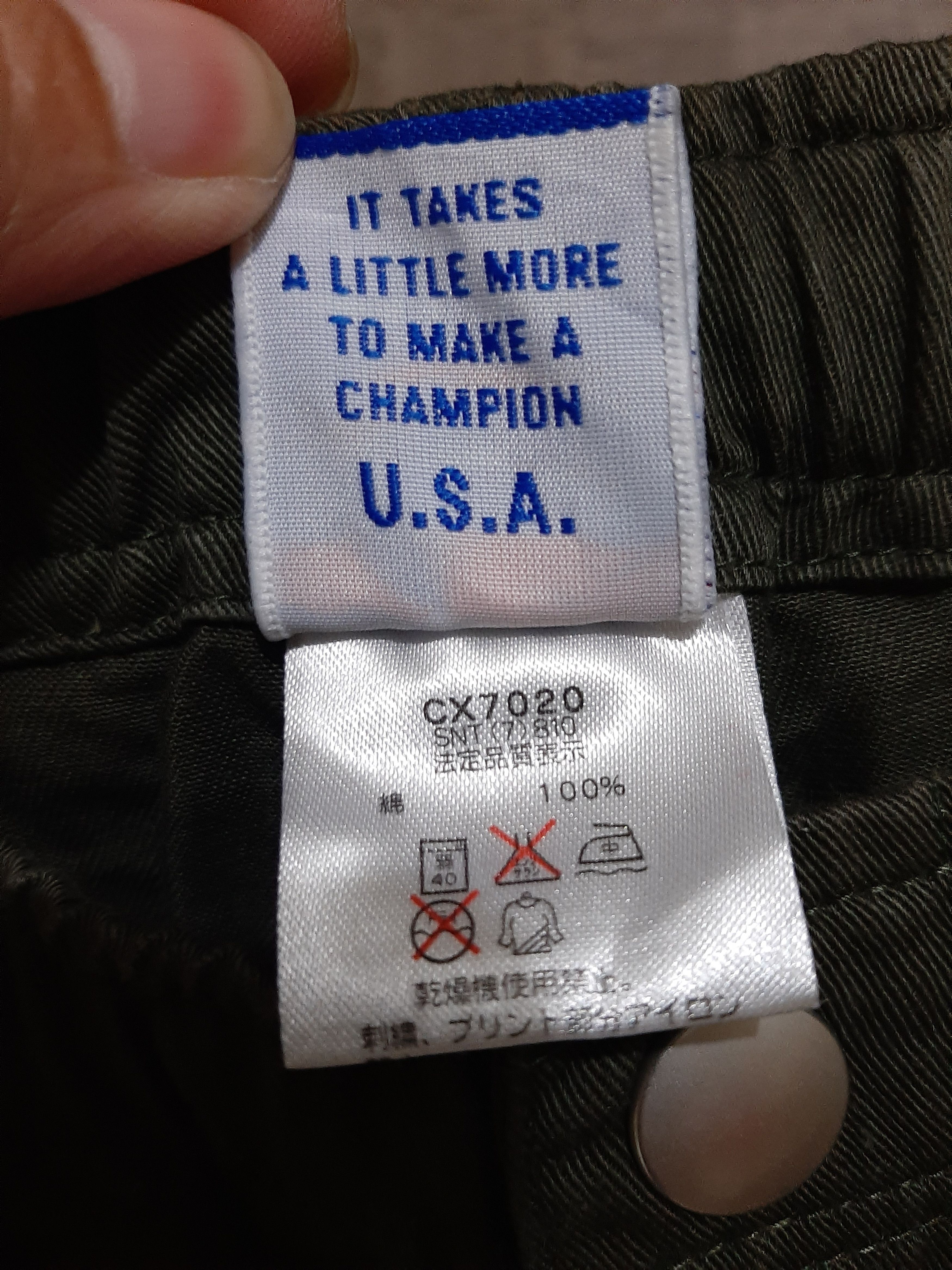 Champion × Vintage VINTAGE CHAMPION SIDE TAPE CARGO MULTI POCKET Size US 31 - 6 Thumbnail