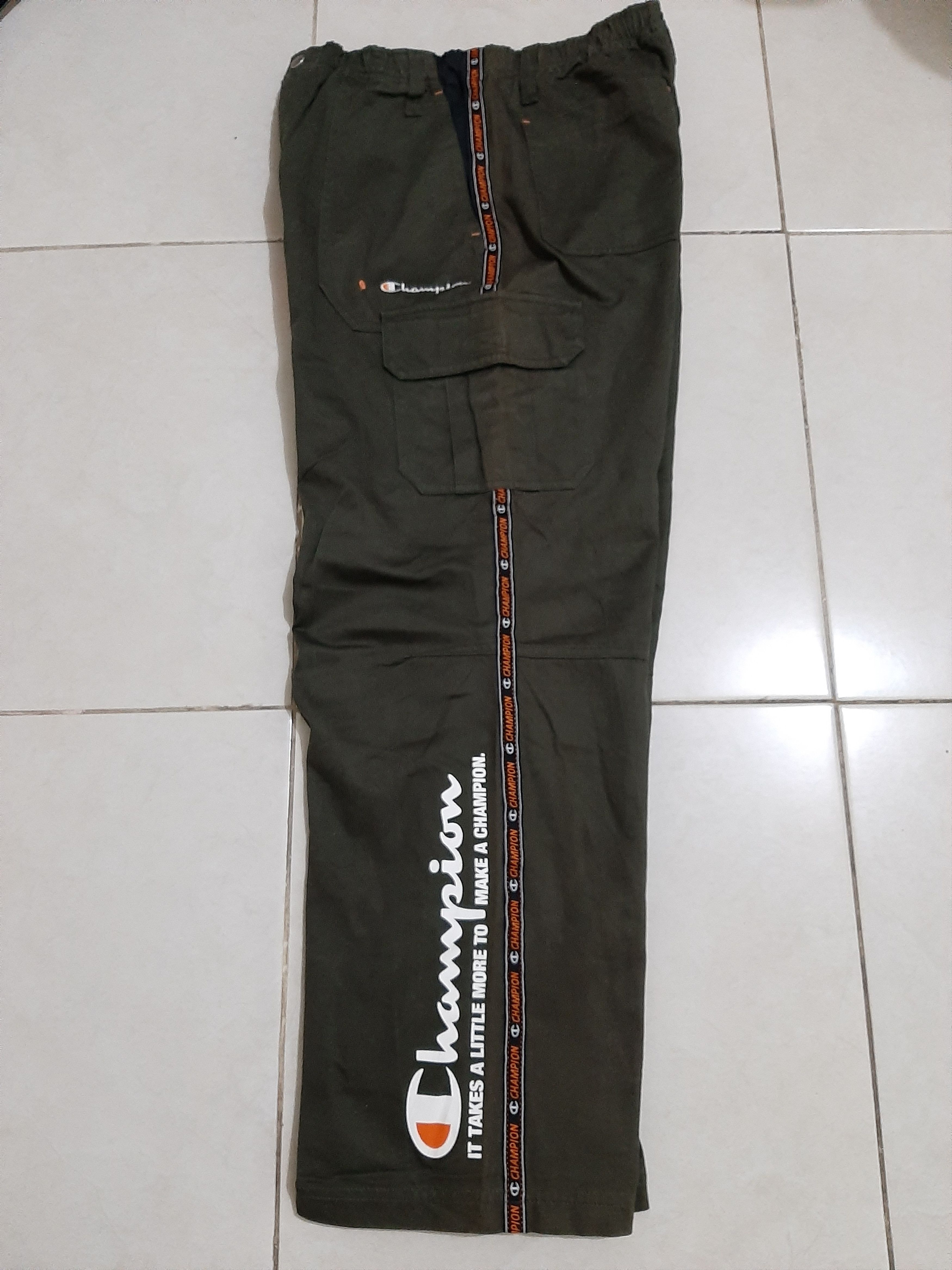 Champion × Vintage VINTAGE CHAMPION SIDE TAPE CARGO MULTI POCKET Size US 31 - 8 Thumbnail