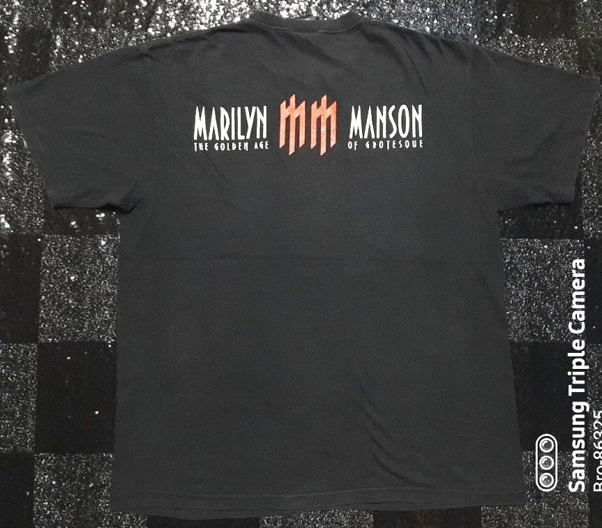Vintage early 2k marilyn manson the golden age of grotesque