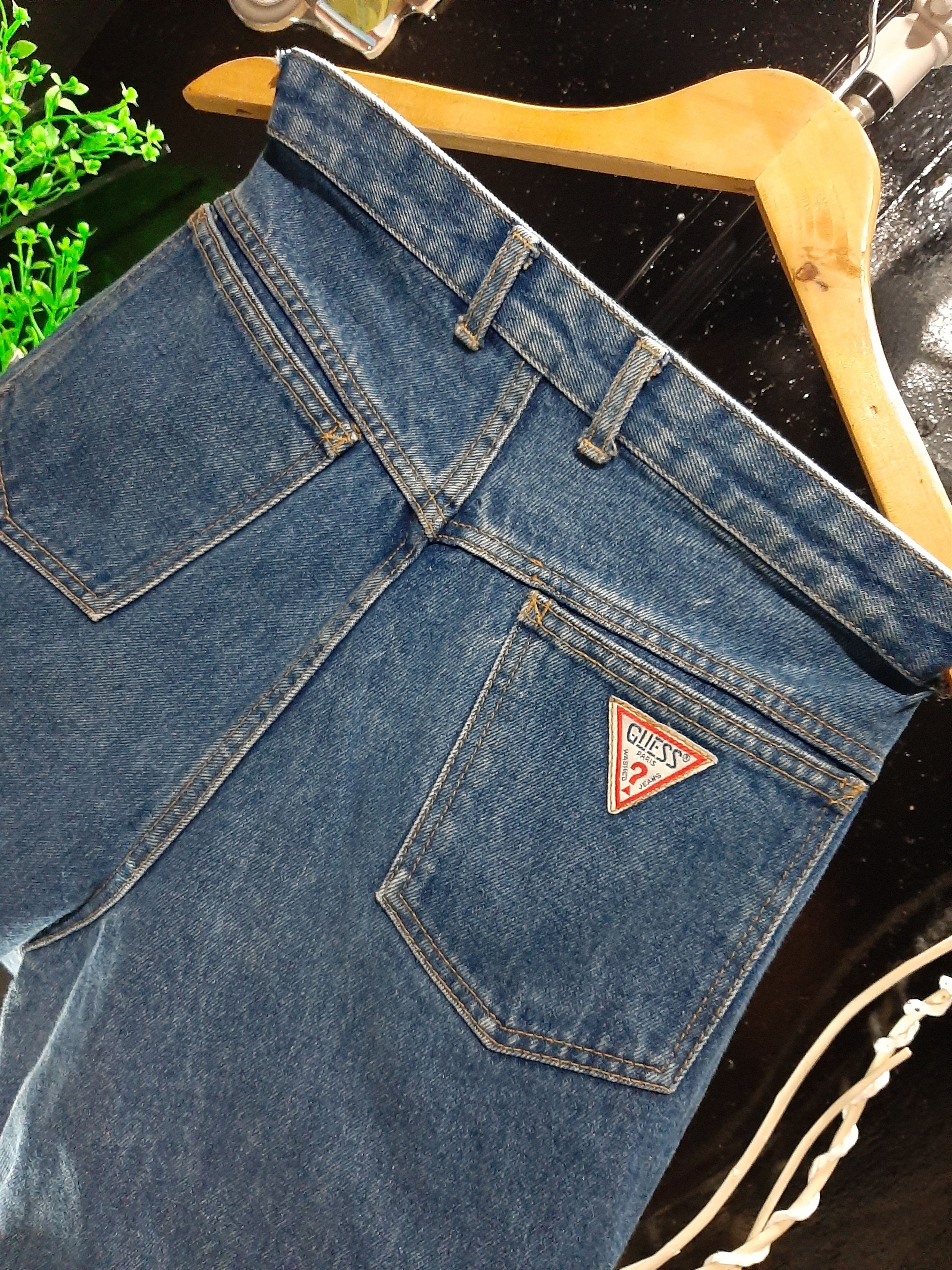 Guess × Vintage VINTAGE 80s GUESS SHORT DENIM USA 🇺🇸TALON 42 ZIPPER 80s Size US 31 - 2 Thumbnail