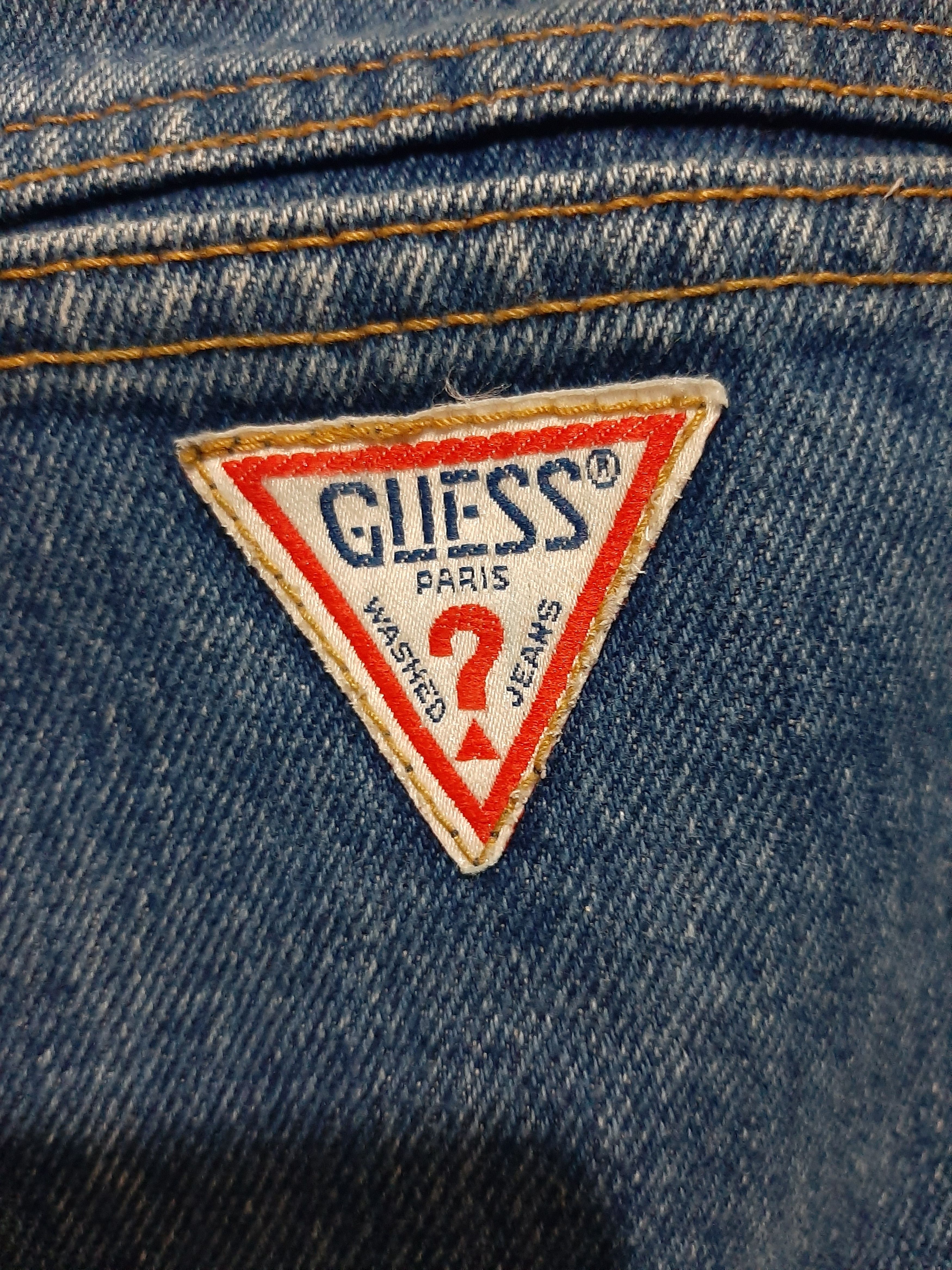 Guess × Vintage VINTAGE 80s GUESS SHORT DENIM USA 🇺🇸TALON 42 ZIPPER 80s Size US 31 - 3 Thumbnail
