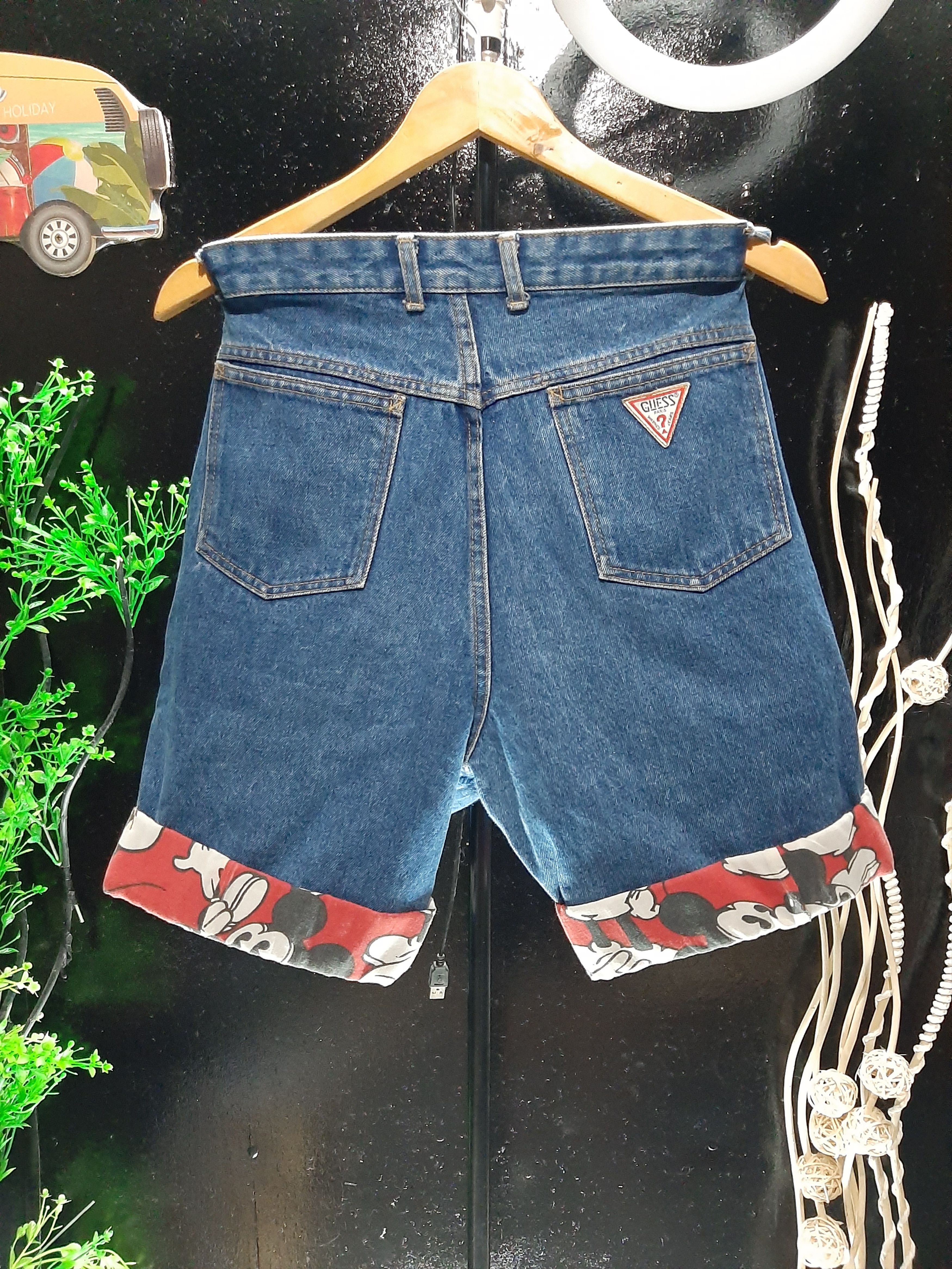 Guess × Vintage VINTAGE 80s GUESS SHORT DENIM USA 🇺🇸TALON 42 ZIPPER 80s Size US 31 - 1 Thumbnail