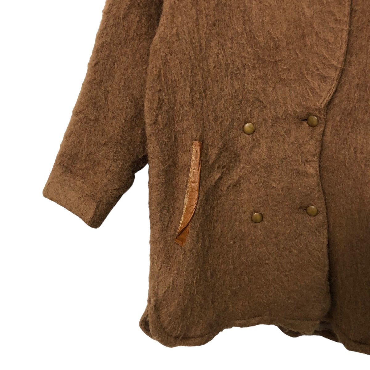 Chloe Vintage Miss Chloe Double Breast Button Mohair Coat Jacket Size M / US 6-8 / IT 42-44 - 3 Thumbnail