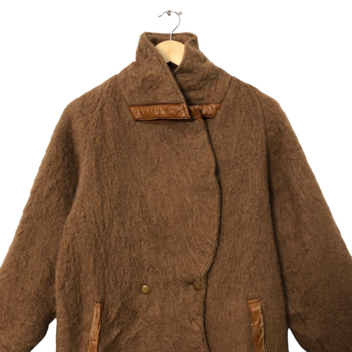 Chloe Vintage Miss Chloe Double Breast Button Mohair Coat Jacket Size M / US 6-8 / IT 42-44 - 4 Thumbnail