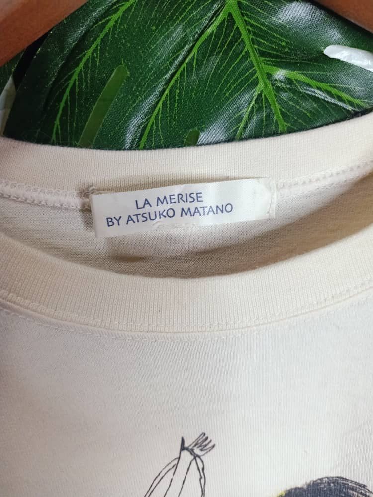 Designer × Japanese Brand × Vintage LA MERISE BY ATSUKO MATANO JAPANESE DESIGNER ART TEE Size US M / EU 48-50 / 2 - 3 Thumbnail