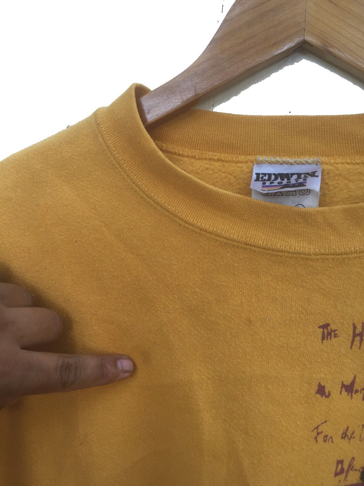 Edwin RARE VINTAGE EDWIN PULLOVER SWEATSHIRT Size US M / EU 48-50 / 2 - 5 Thumbnail