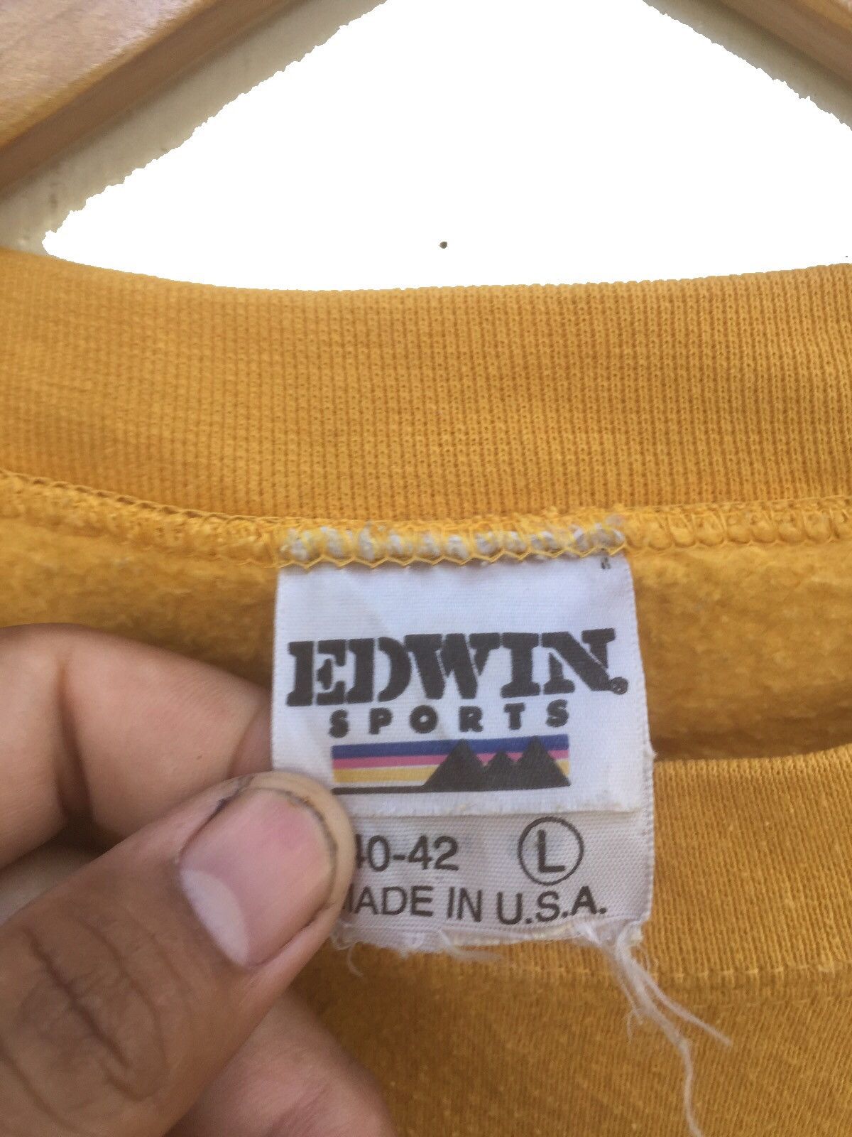 Edwin RARE VINTAGE EDWIN PULLOVER SWEATSHIRT Size US M / EU 48-50 / 2 - 4 Thumbnail