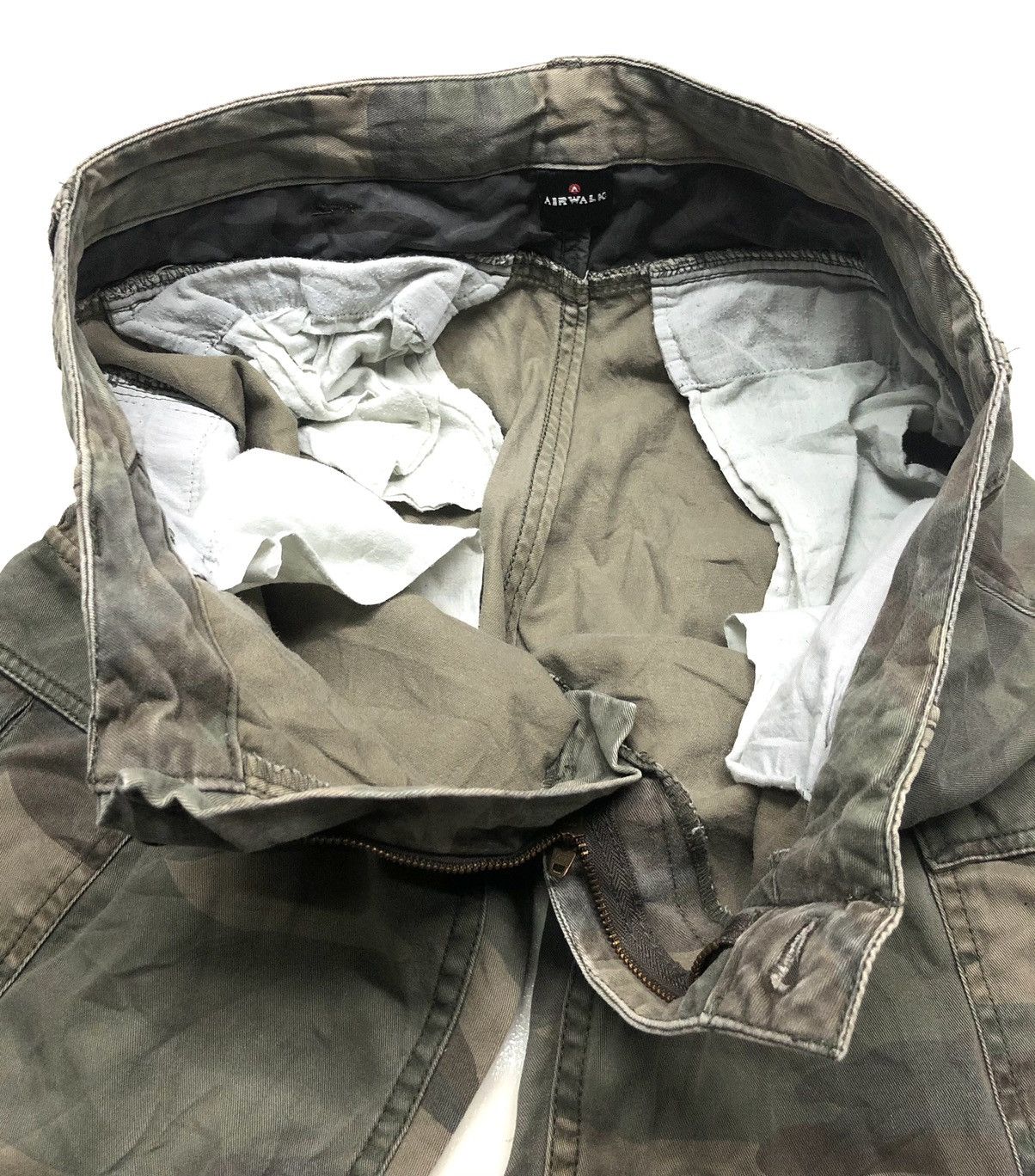 Airwalk × Japanese Brand AIRWALK CAMO TACTICAL CARGO MULTI POCKET PANTS Size US 30 / EU 46 - 12 Thumbnail