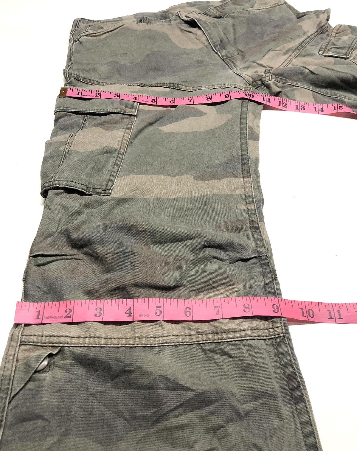 Airwalk × Japanese Brand AIRWALK CAMO TACTICAL CARGO MULTI POCKET PANTS Size US 30 / EU 46 - 17 Thumbnail