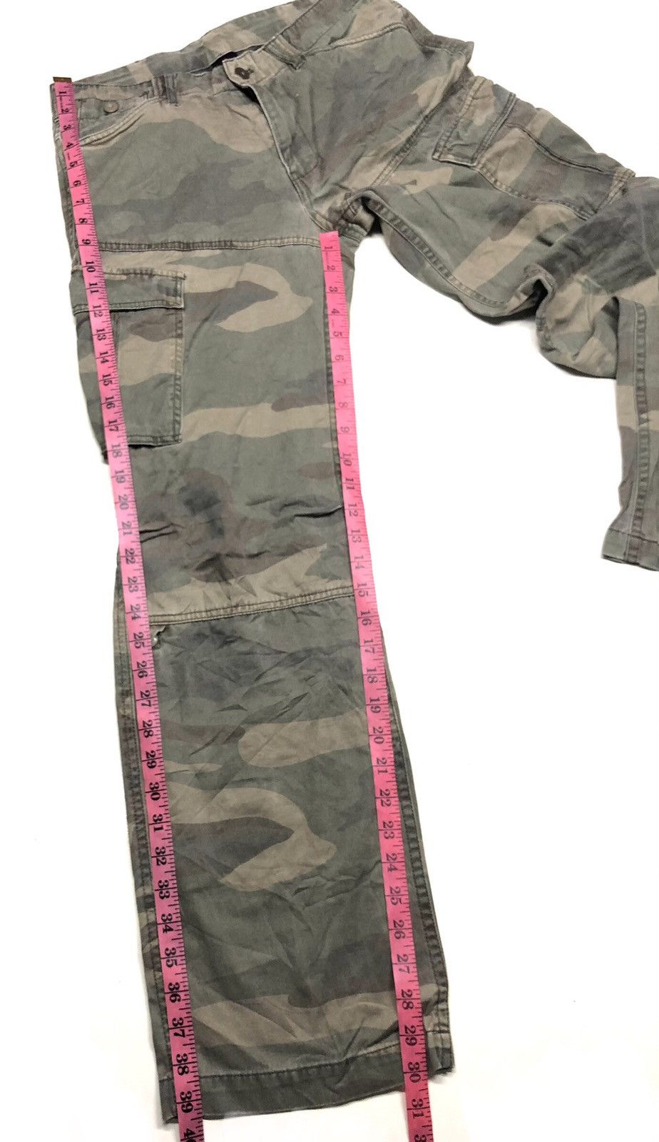 Airwalk × Japanese Brand AIRWALK CAMO TACTICAL CARGO MULTI POCKET PANTS Size US 30 / EU 46 - 19 Thumbnail