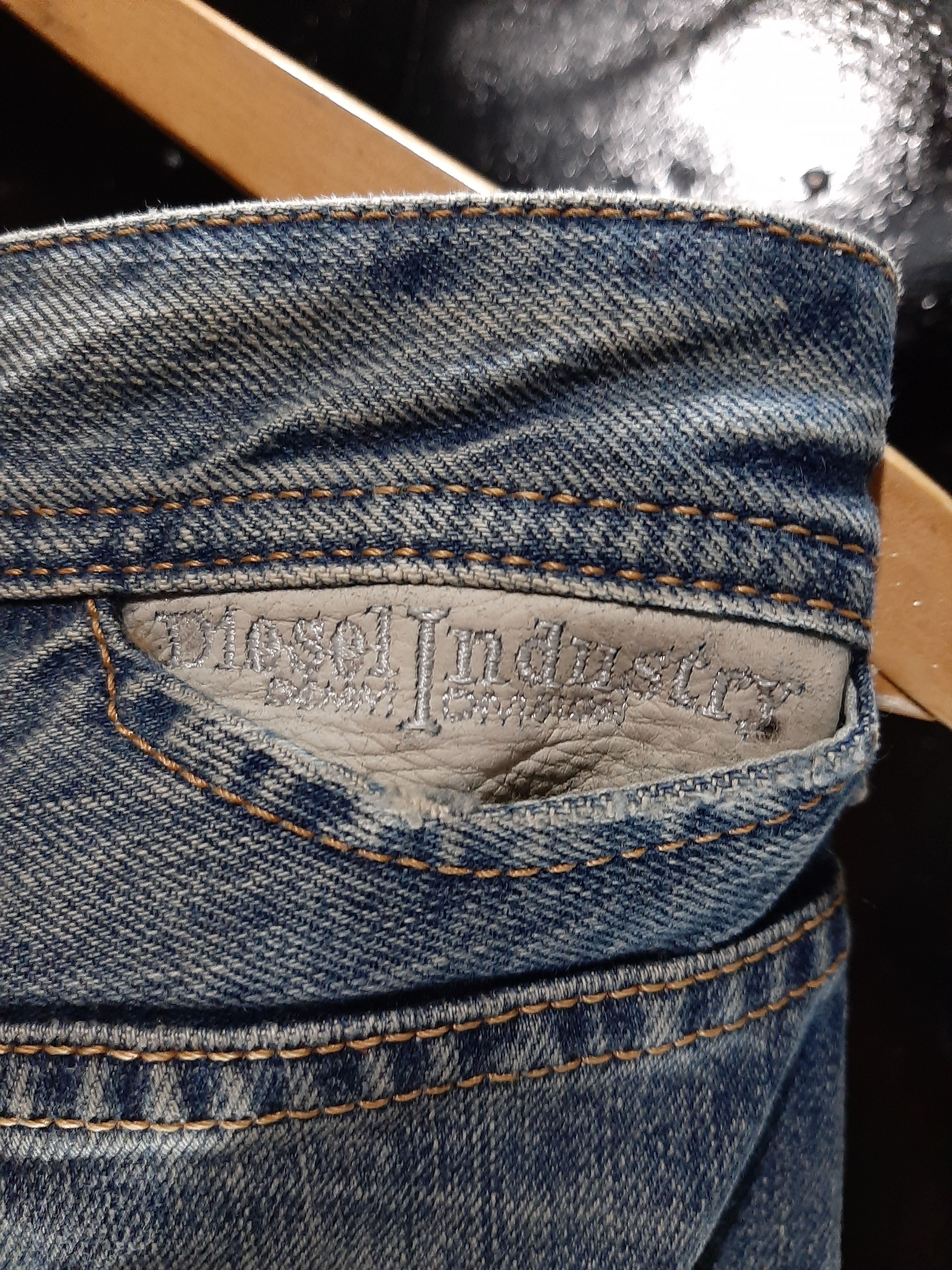 Diesel DIESEL HEEVEN DISTRESSED DENIM NICE DESIGN 👌 Size US 34 / EU 50 - 9 Thumbnail
