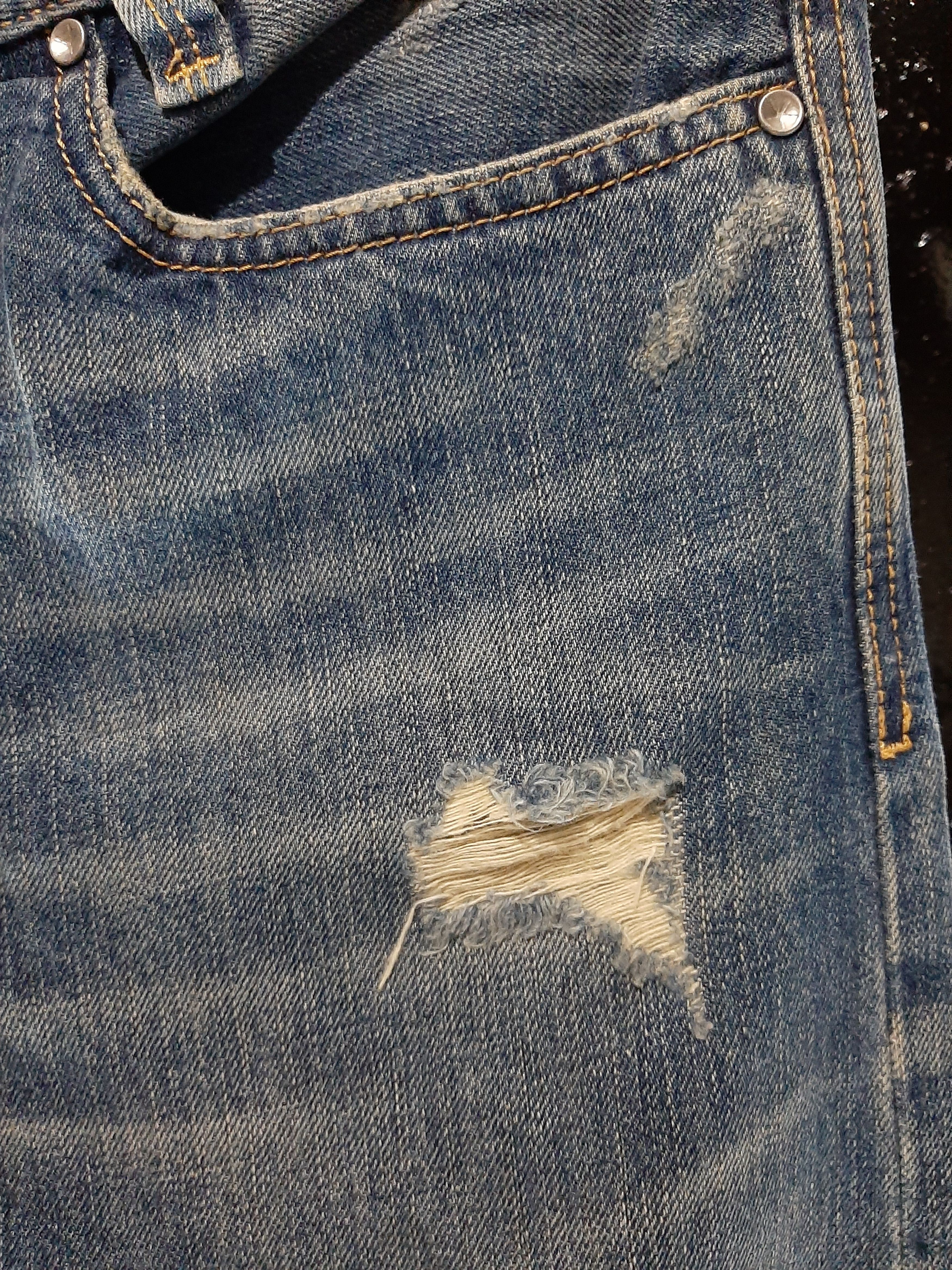 Diesel DIESEL HEEVEN DISTRESSED DENIM NICE DESIGN 👌 Size US 34 / EU 50 - 3 Thumbnail