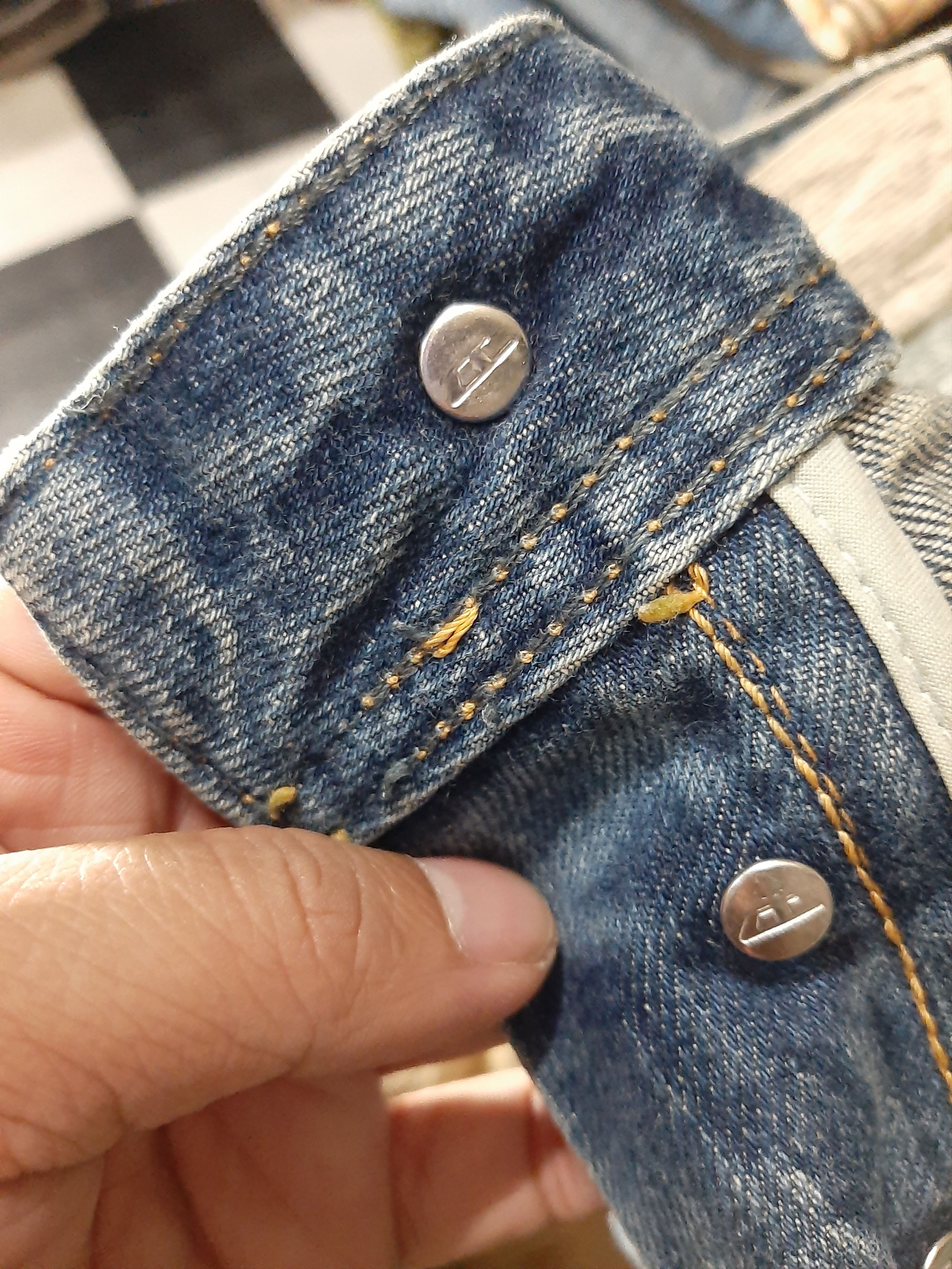 Diesel DIESEL HEEVEN DISTRESSED DENIM NICE DESIGN 👌 Size US 34 / EU 50 - 12 Thumbnail