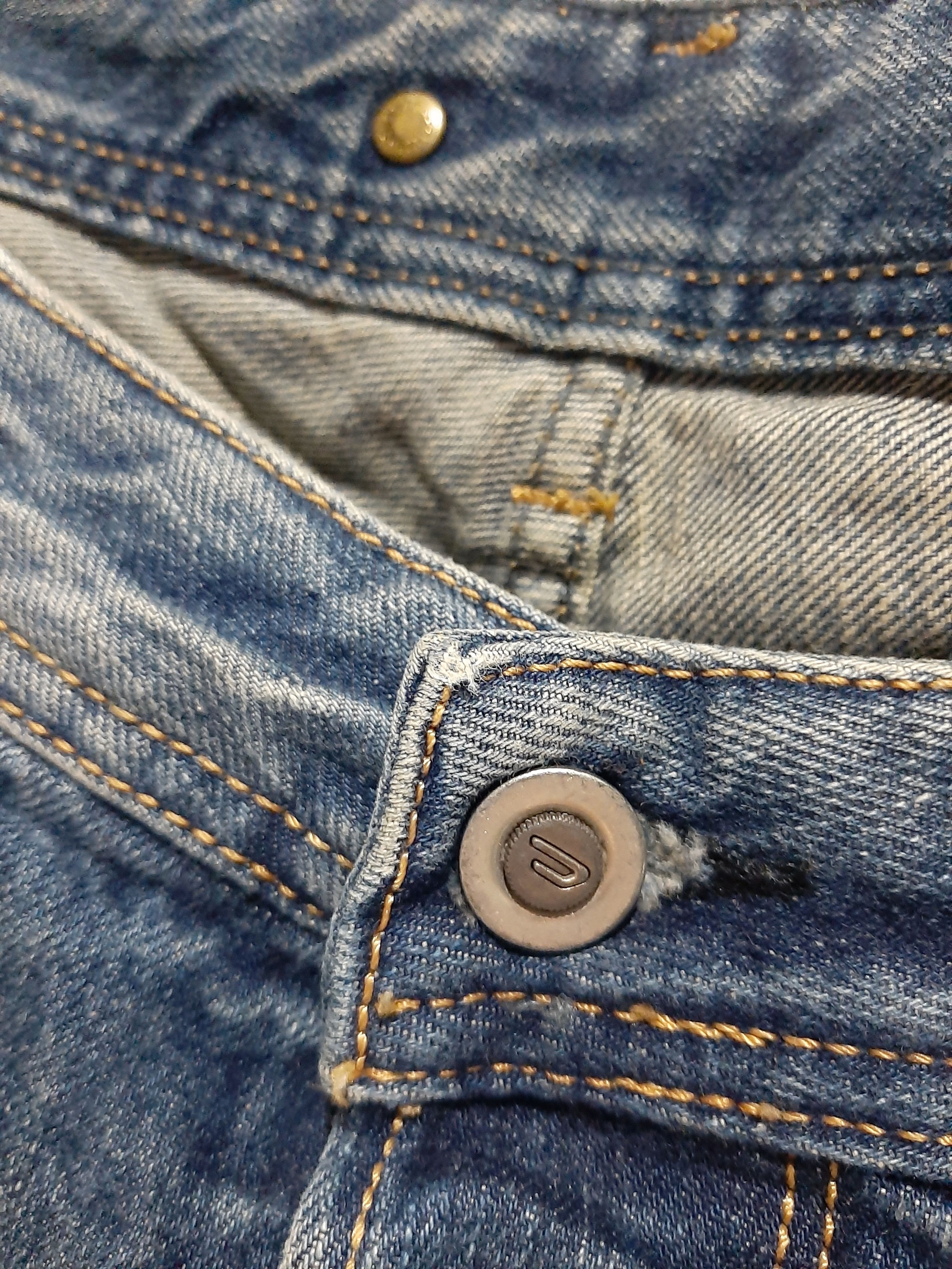Diesel DIESEL HEEVEN DISTRESSED DENIM NICE DESIGN 👌 Size US 34 / EU 50 - 5 Thumbnail