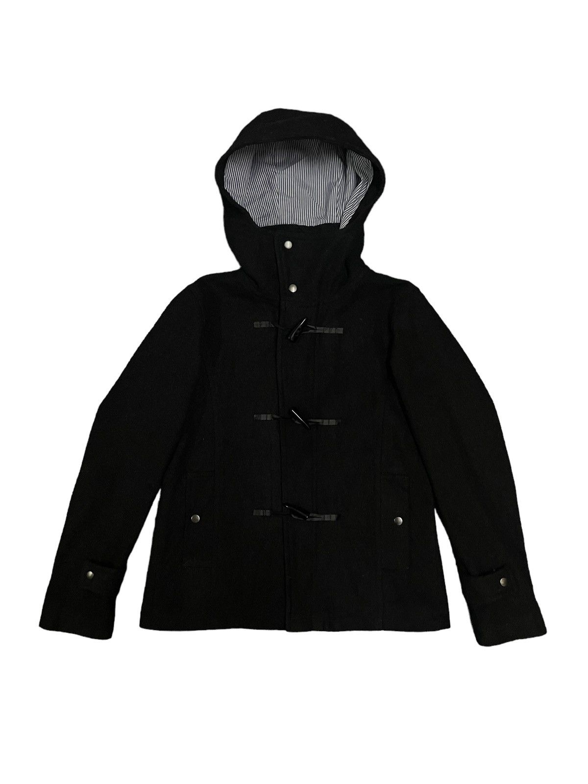 semanticdesign Semantic Design Wool Duffel Jacket Hooded Size M / US 6-8 / IT 42-44 - 1 Thumbnail