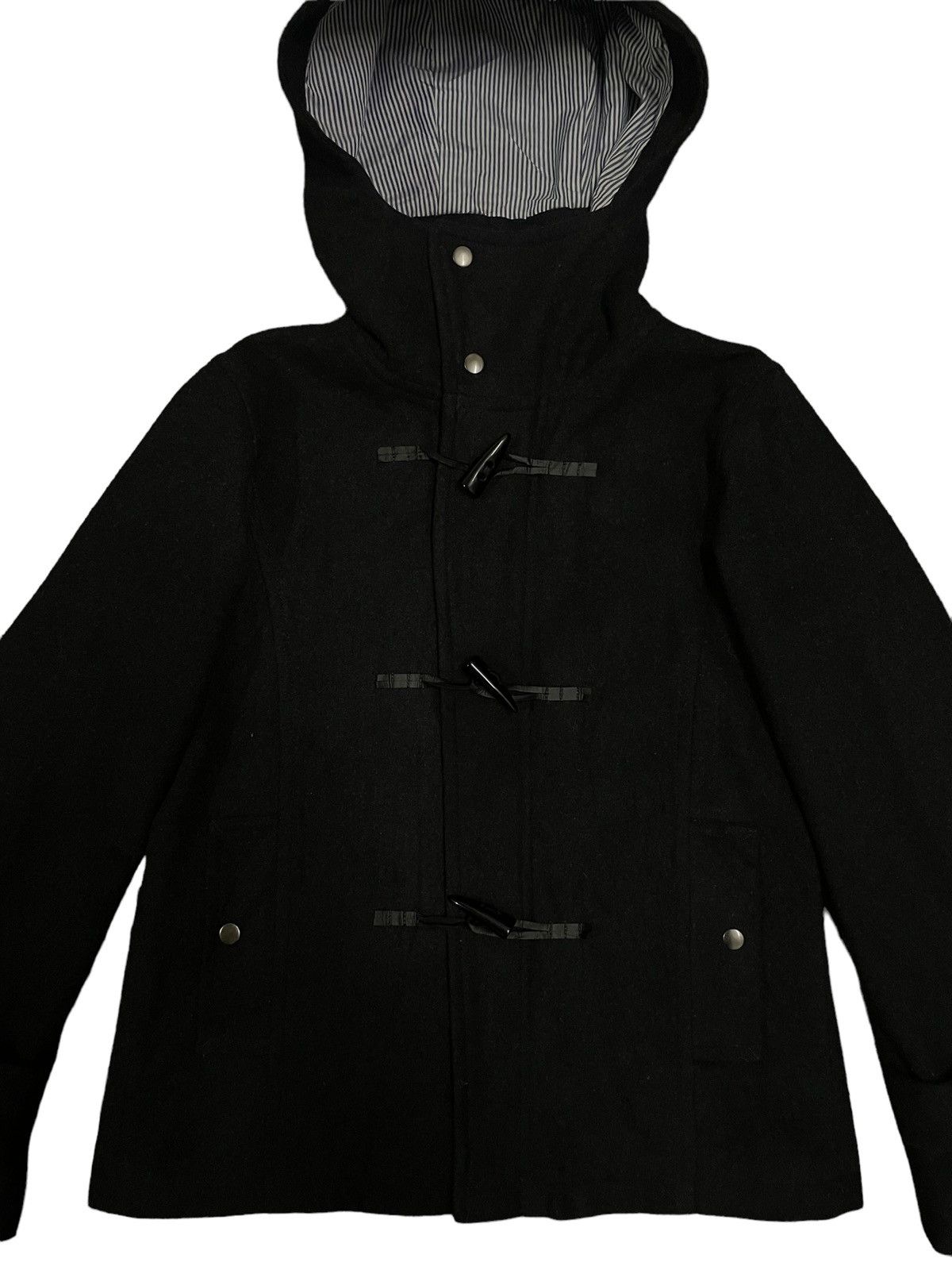 semanticdesign Semantic Design Wool Duffel Jacket Hooded Size M / US 6-8 / IT 42-44 - 5 Thumbnail